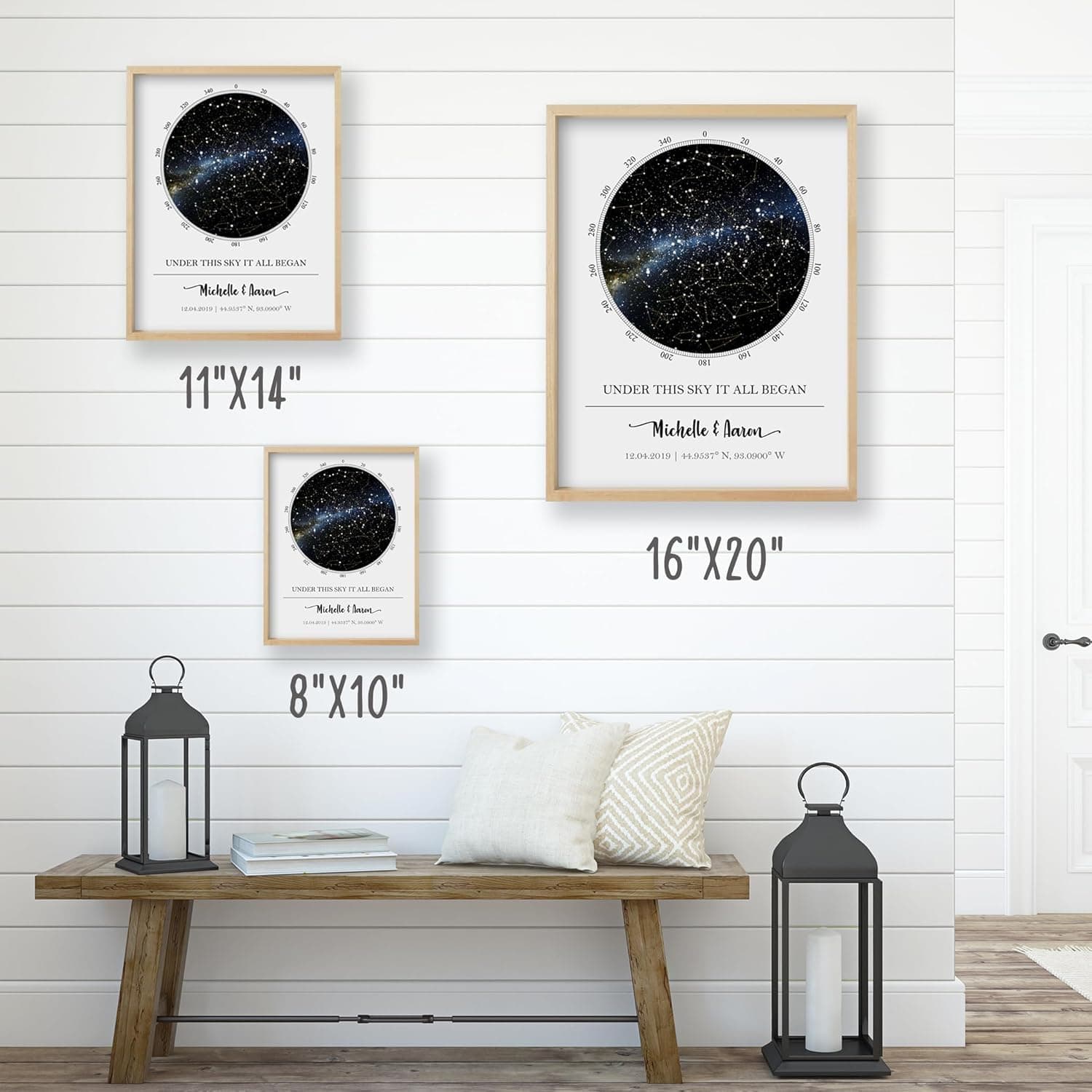 Custom Star Map - Personalized Night Sky Print thumbnail 4