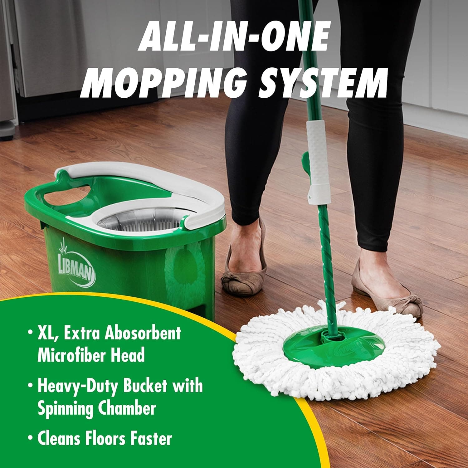 Libman Tornado Spin Mop System thumbnail 2