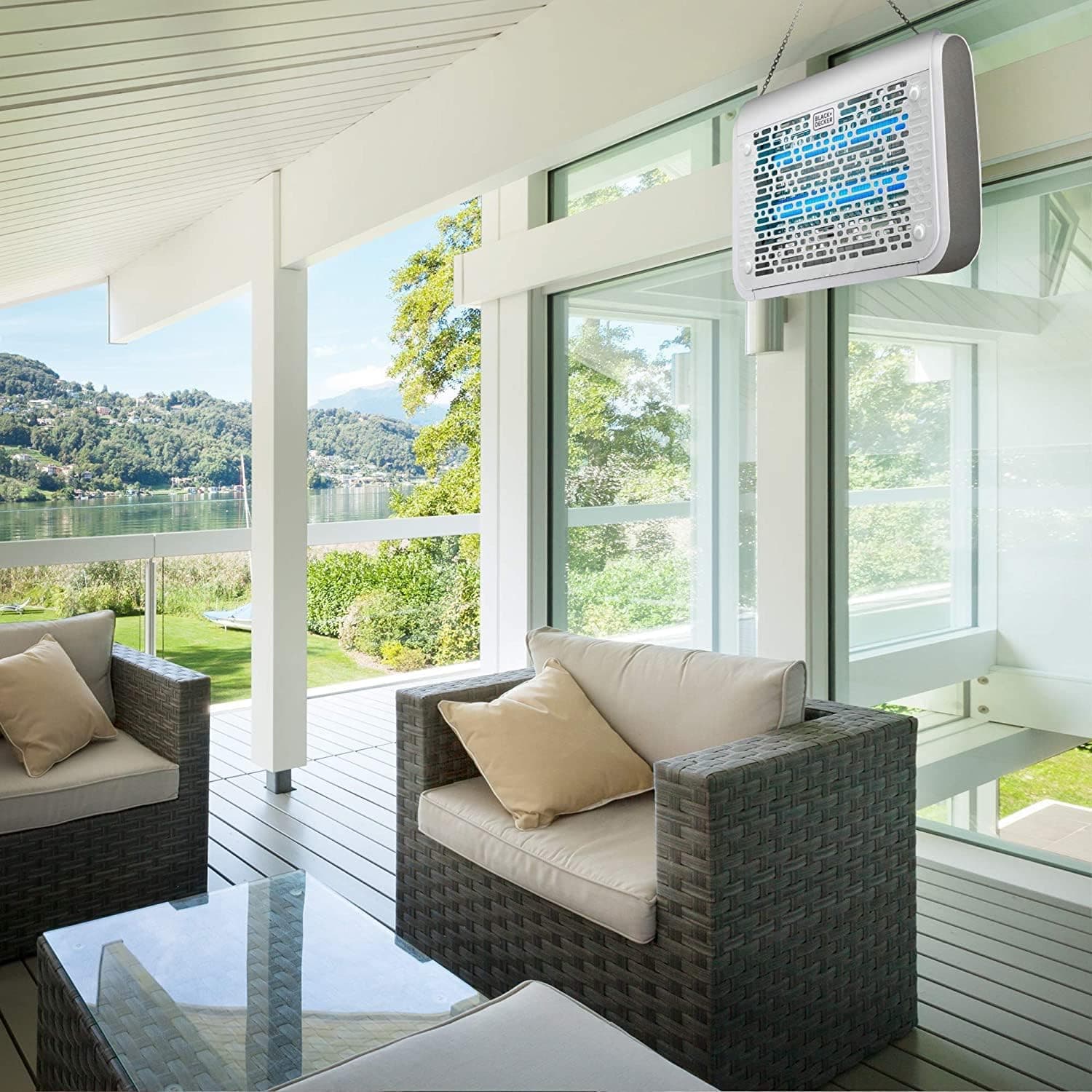 BLACK+DECKER Bug Zapper, 6,000 Sq Ft Coverage Indoor/Outdoor thumbnail 4