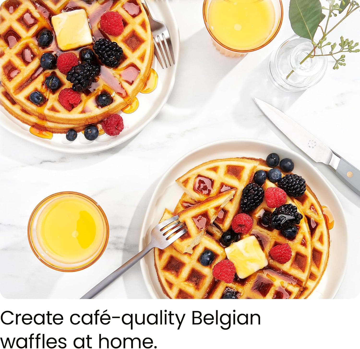 Chefman Rotating Belgian Waffle Maker thumbnail 2