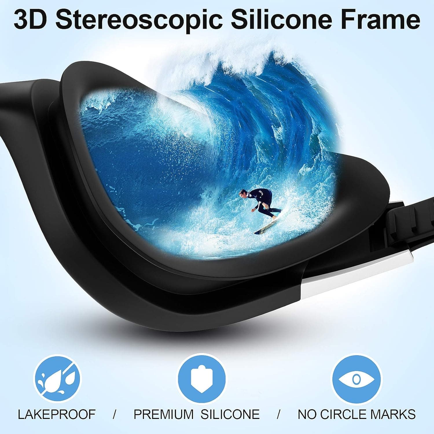 Aegend Polarized Swim Goggles thumbnail 4