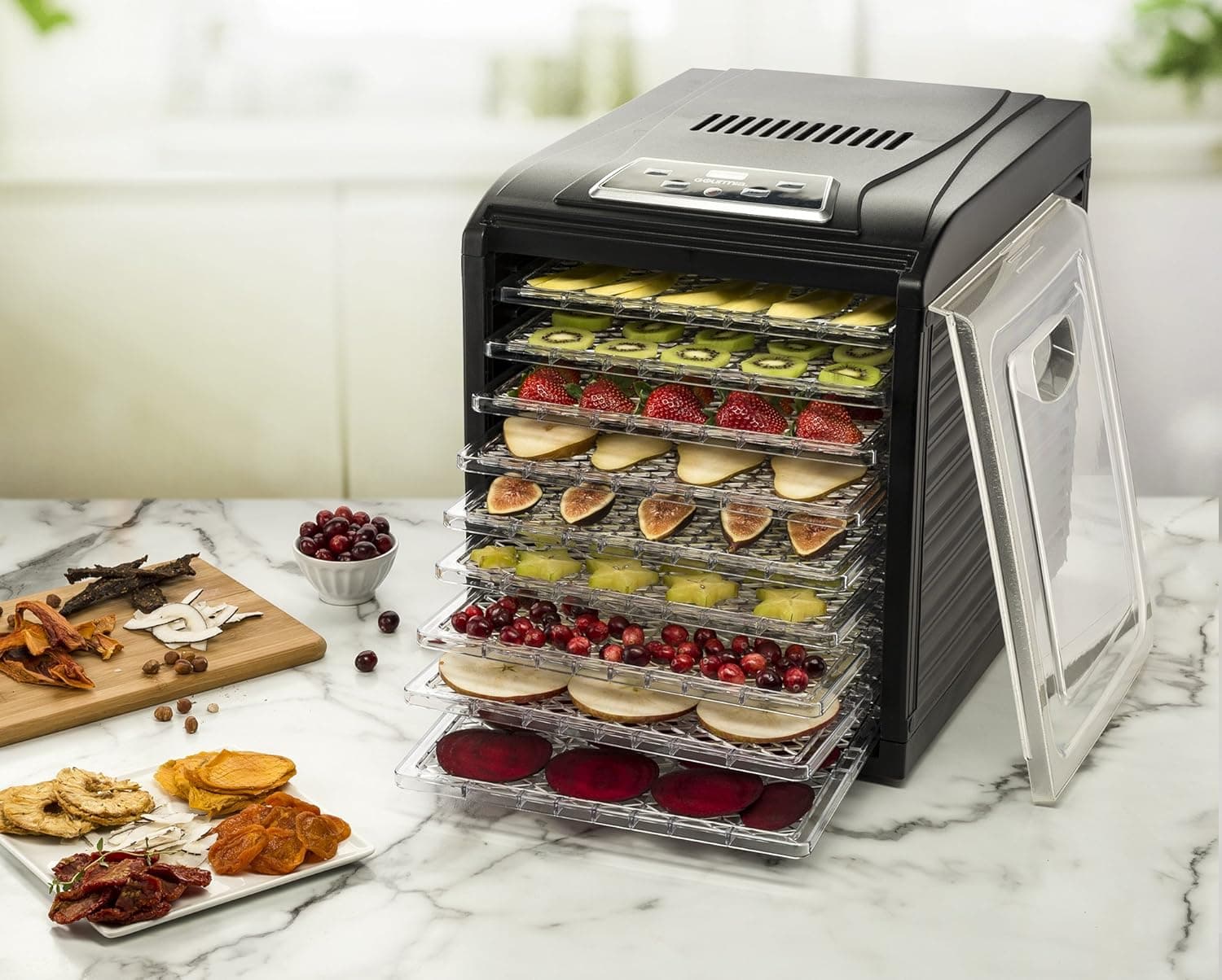 Gourmia GFD1950 Premium 9-Tray Food Dehydrator thumbnail 2