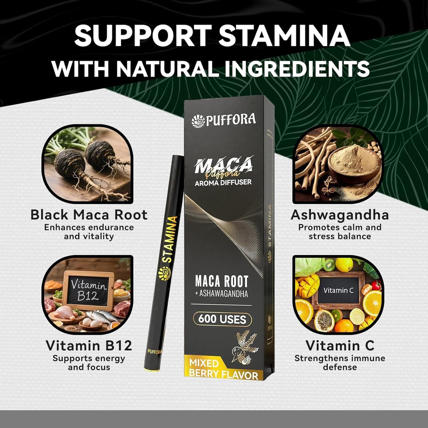 Herbal Diffuser Pen Vitamin Herby Pen 3-Pack thumbnail 5