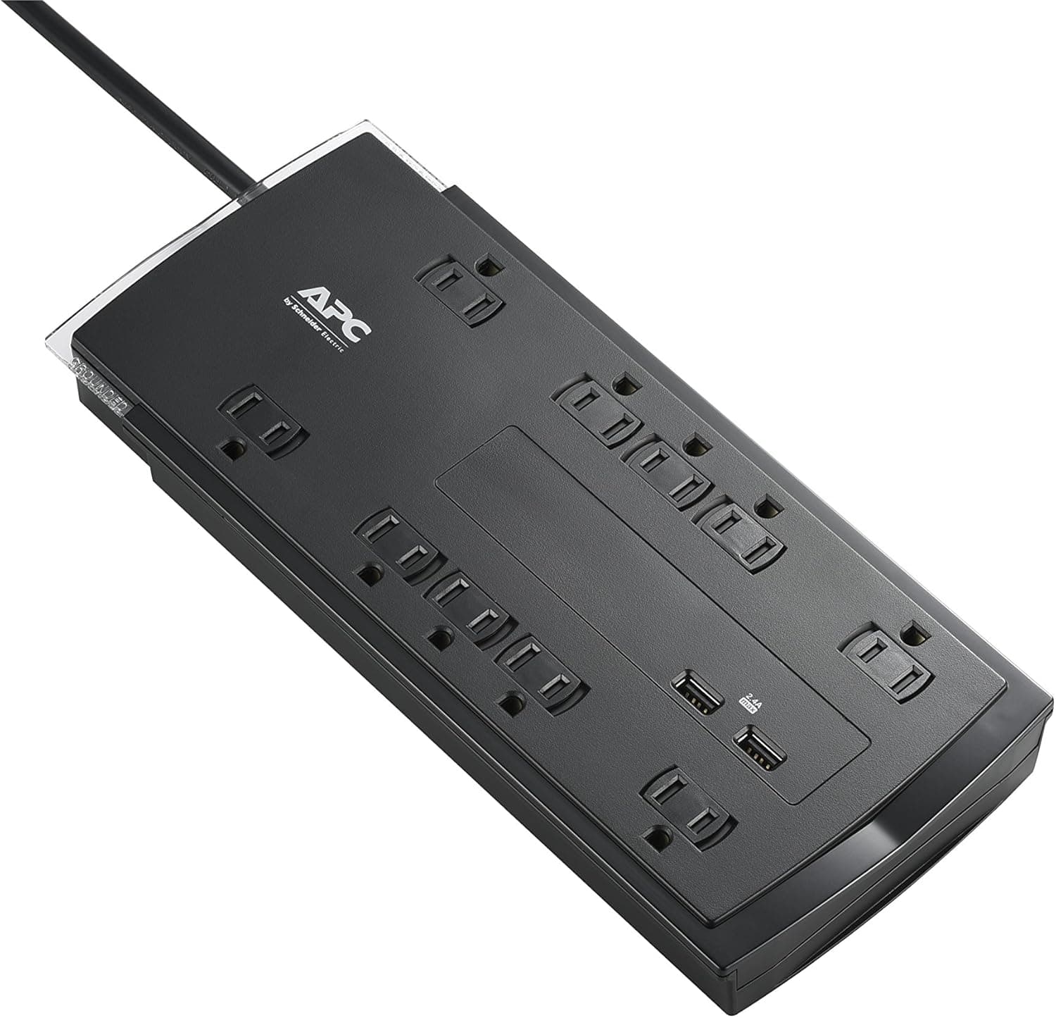 APC P12U2 12-Outlet Surge Protector with USB thumbnail 5