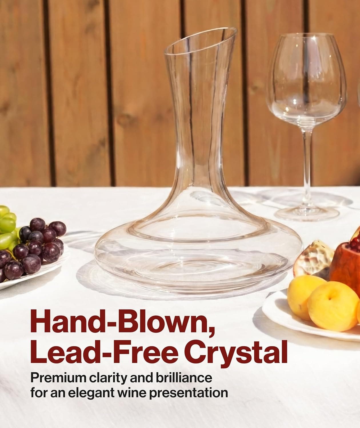 Le Chateau Wine Decanter with Aerator thumbnail 3
