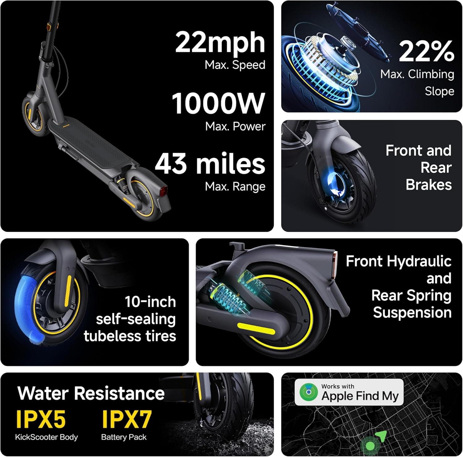 Segway Ninebot MAX G2 Electric KickScooter thumbnail 2