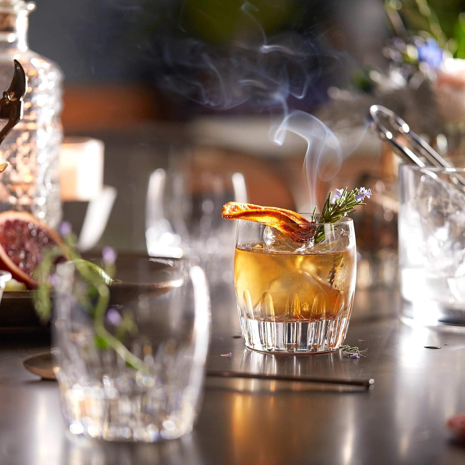 Libbey Signature Kentfield Chisel Rocks Glasses, Set of 4 thumbnail 2