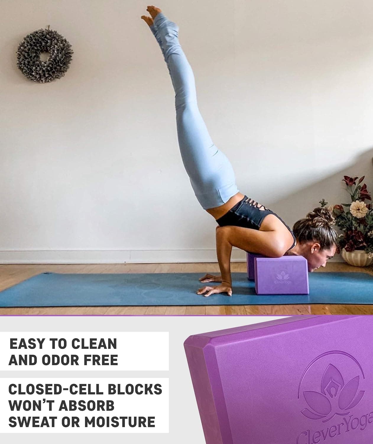 Clever Yoga Blocks 2 Pack thumbnail 3