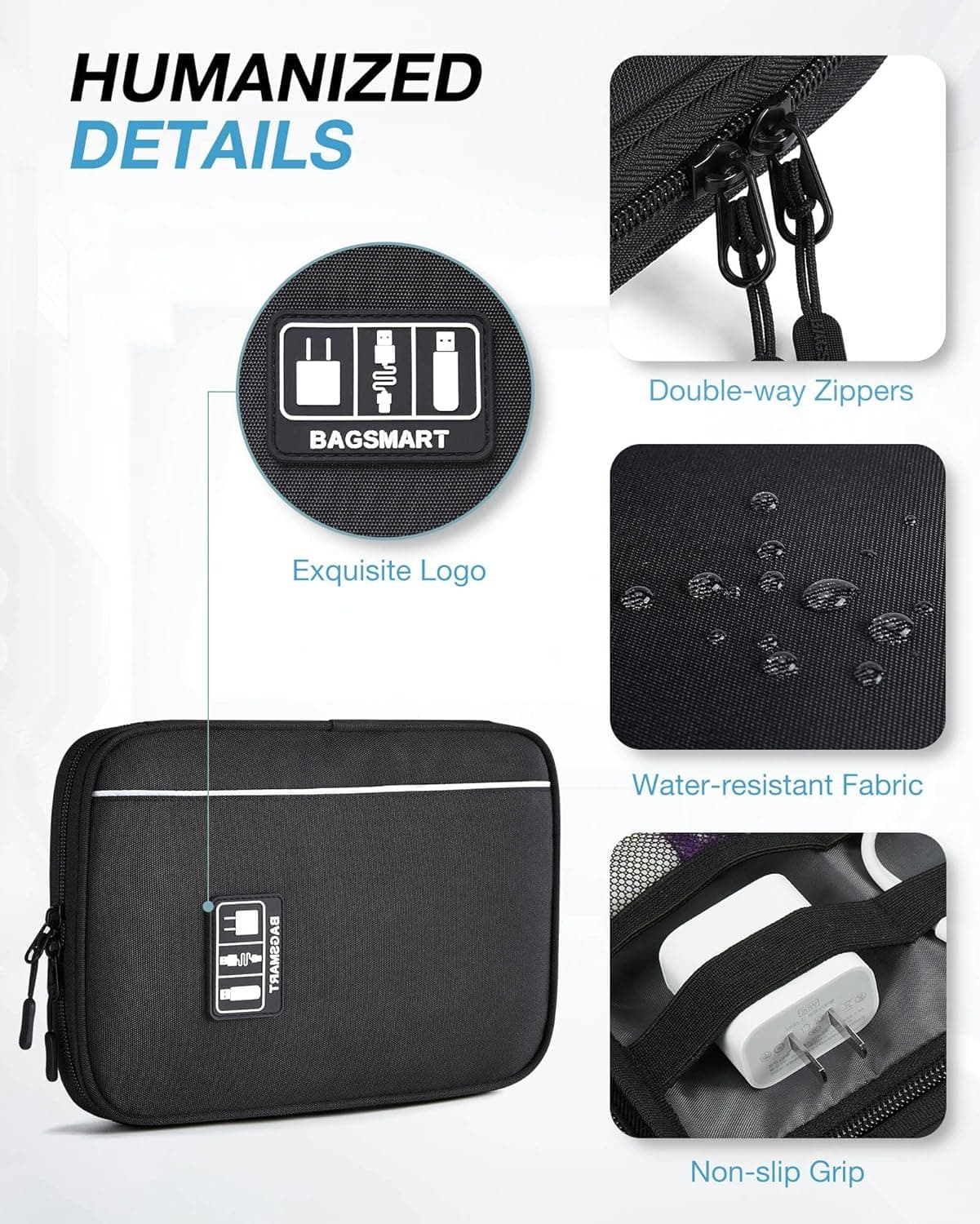 BAGSMART Electronics Organizer thumbnail 4