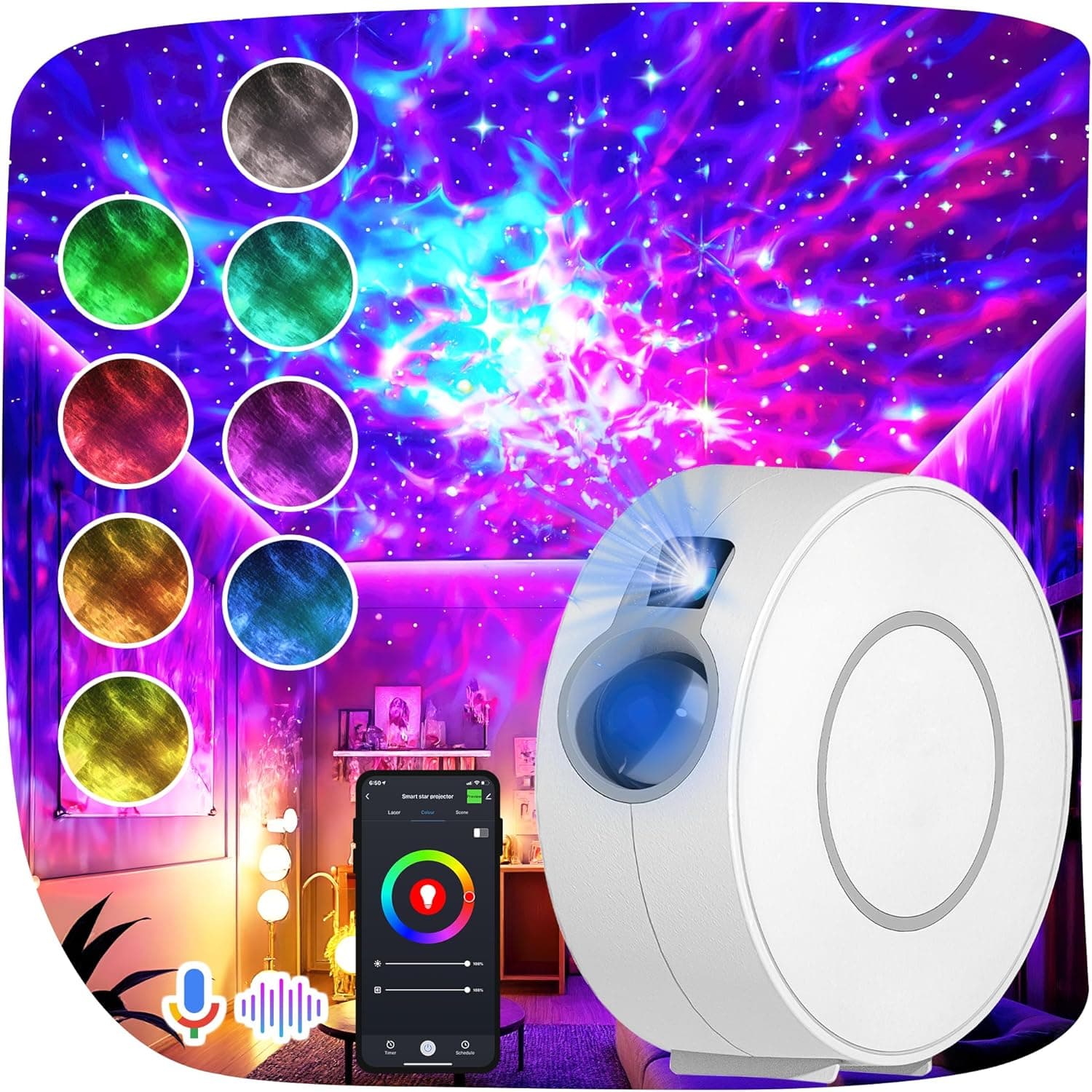 Encalife Atmosphere Smart Galaxy Projector - image 1