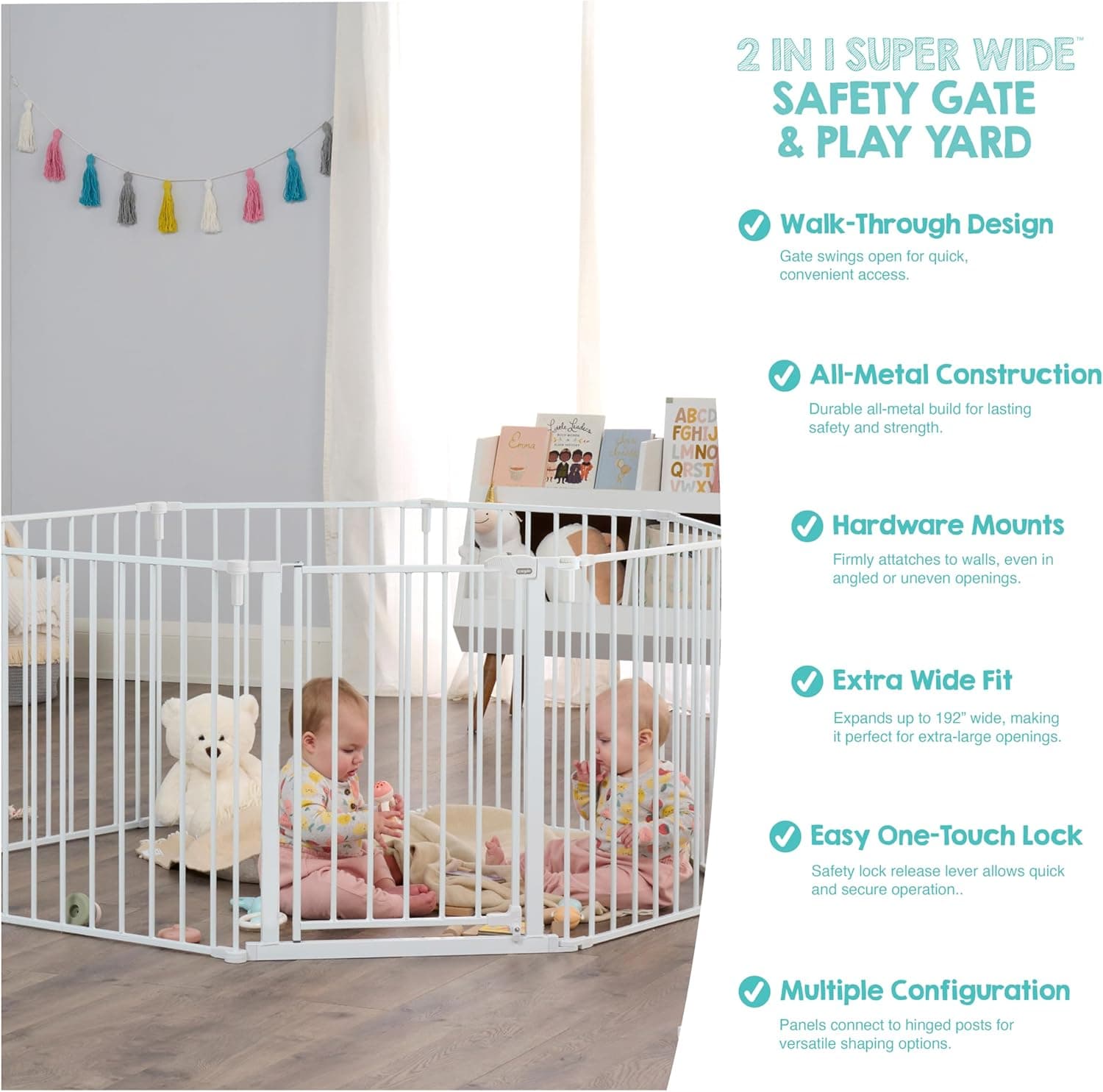 KidCo Safeway Wall-Mounted Gate thumbnail 4
