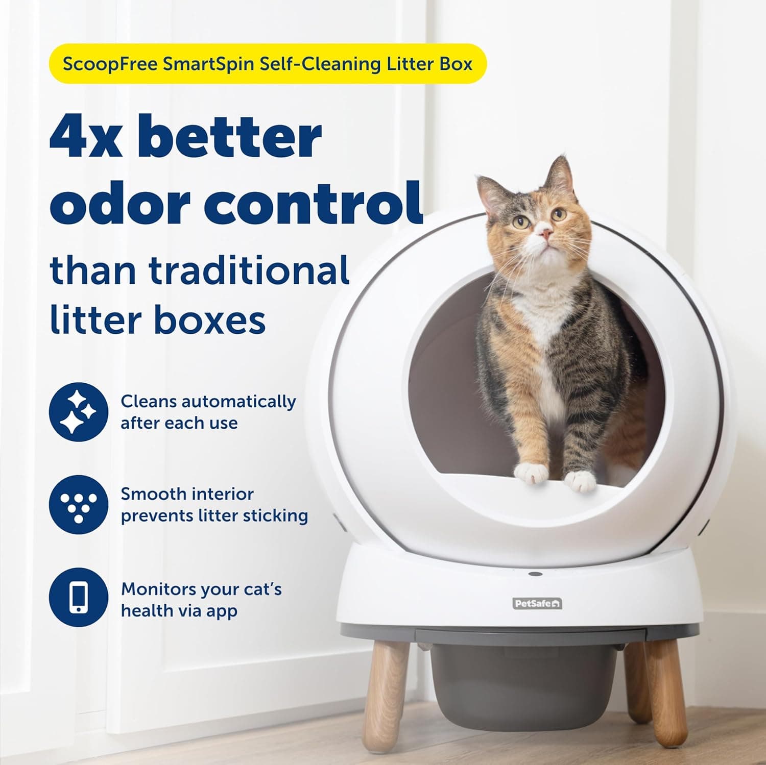 PetSafe ScoopFree SmartSpin Self-Cleaning Litter Box thumbnail 2