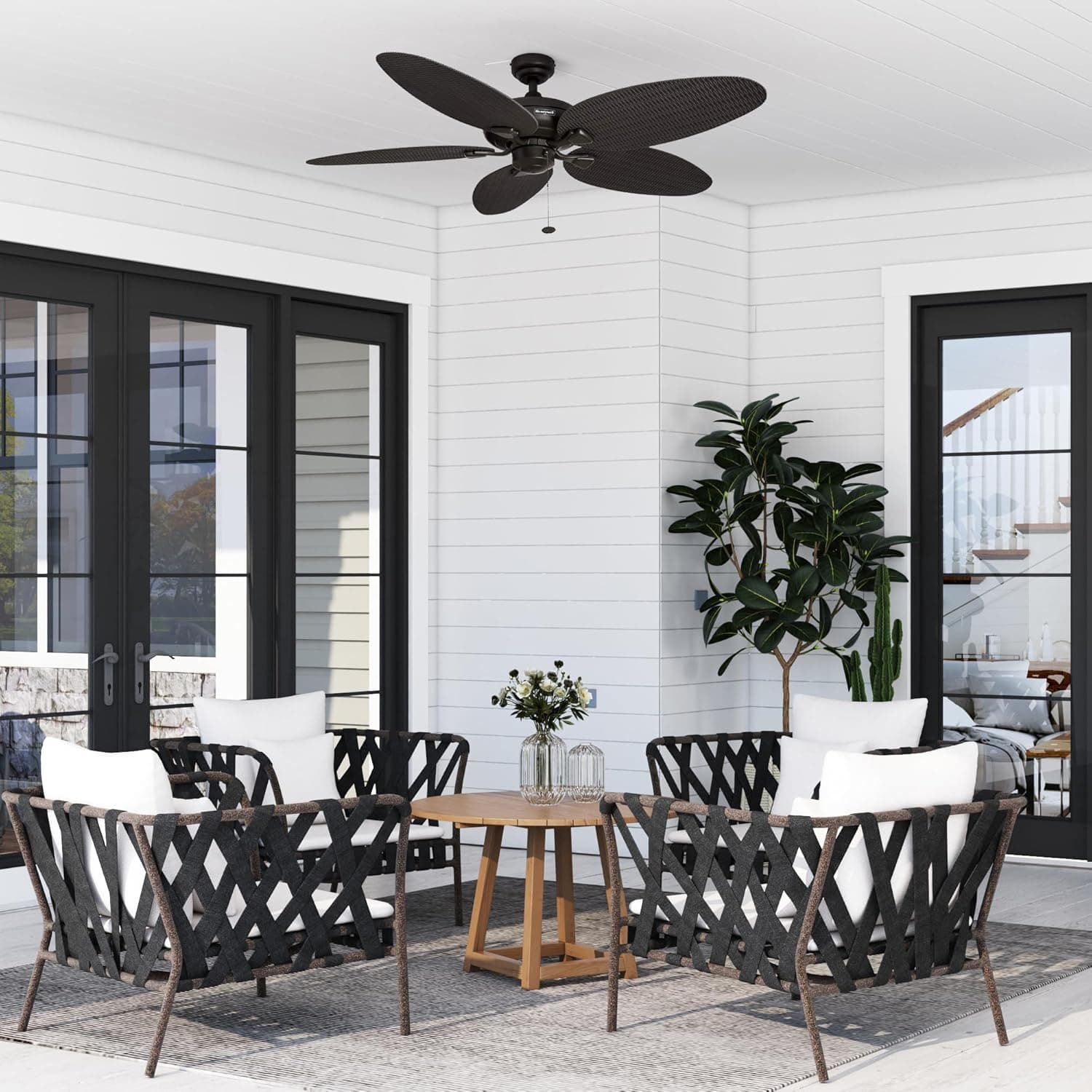 Honeywell Duvall 52-Inch Tropical Indoor/Outdoor Ceiling Fan thumbnail 2