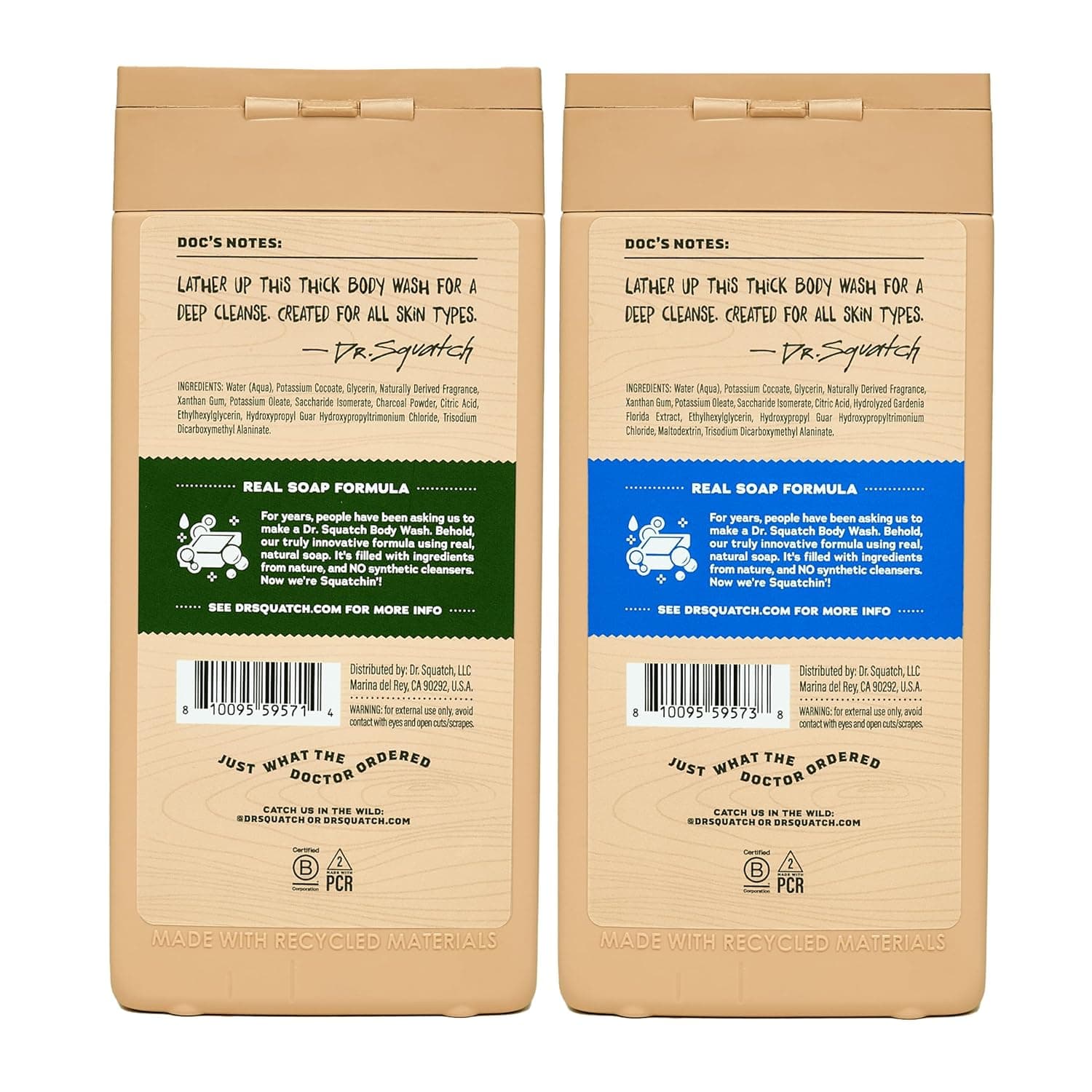 Dr. Squatch Pine Tar Natural Body Wash thumbnail 2