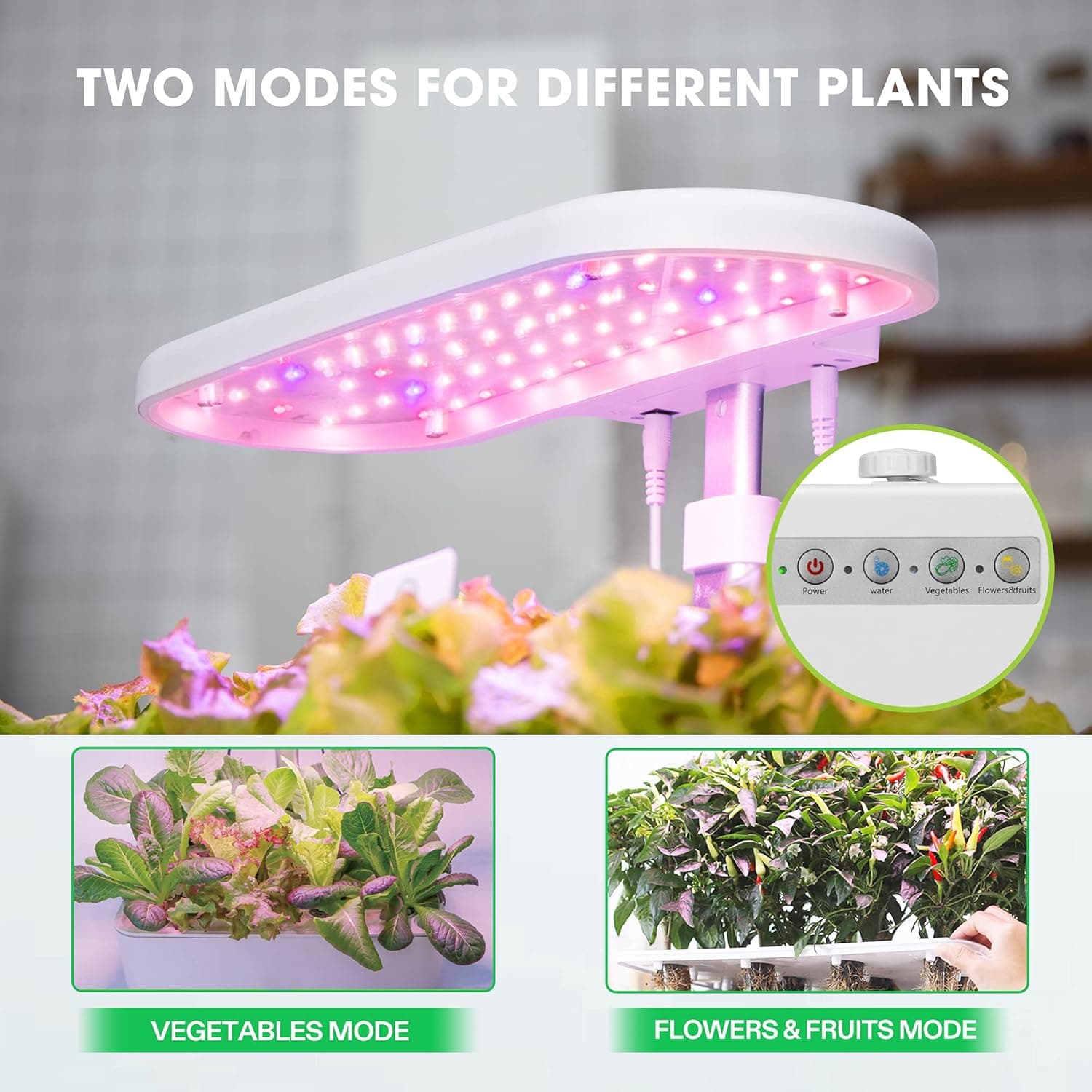 VIVOSUN Hydroponics Growing System 10 Pods thumbnail 4