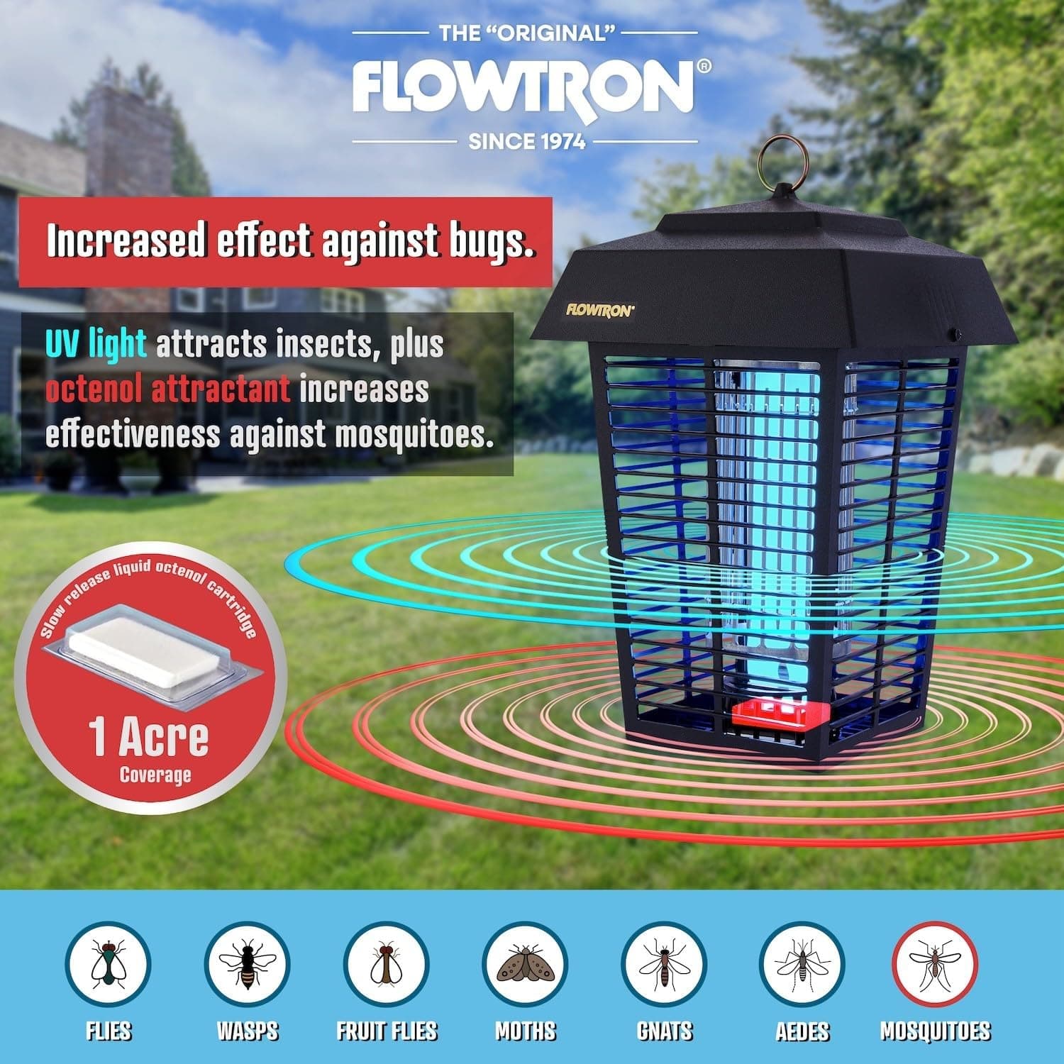 Flowtron BK-40D Electronic Insect Killer 1 Acre thumbnail 3