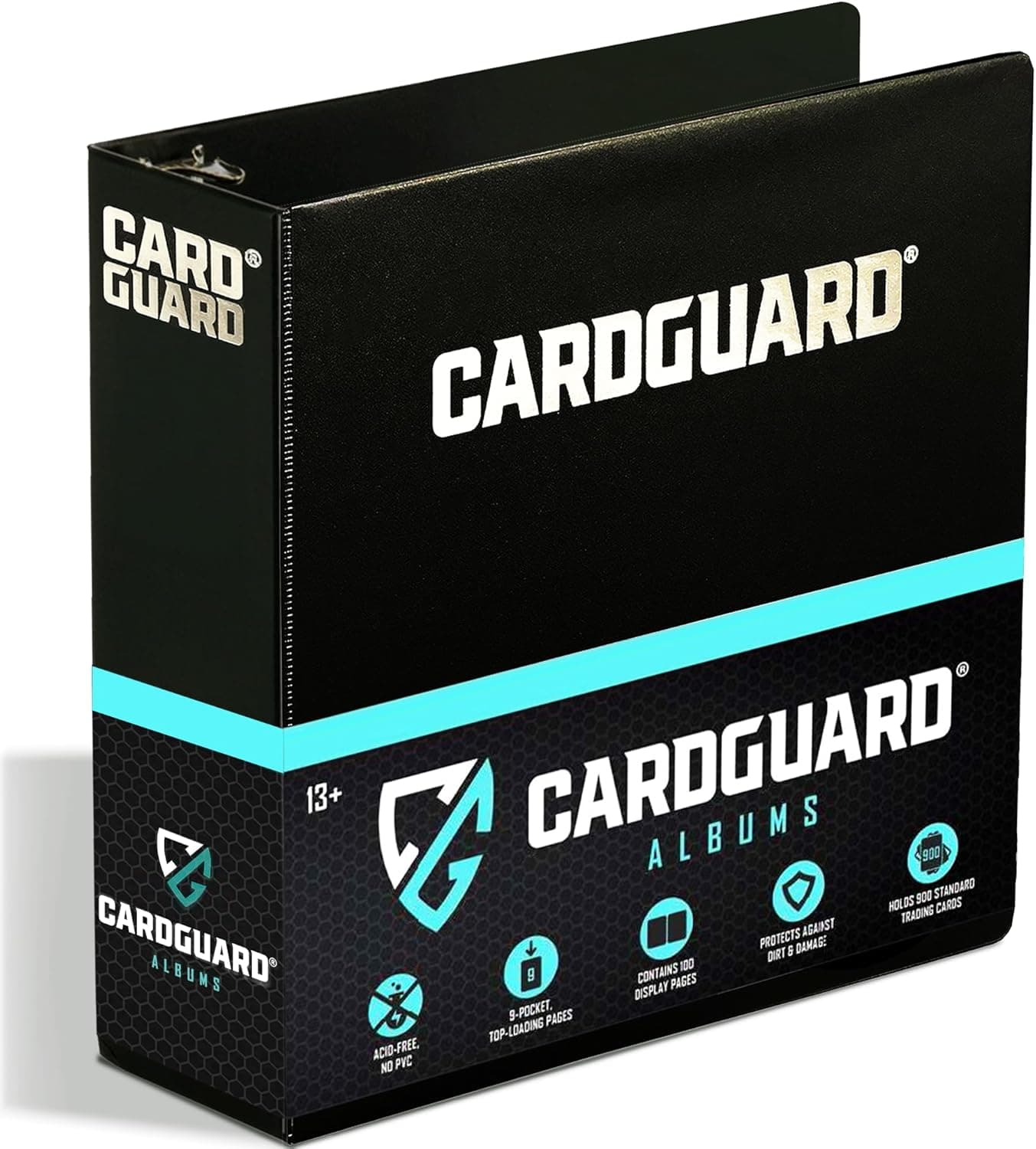 CardGuard Premium 3-Ring 9-Pocket Binder - image 1