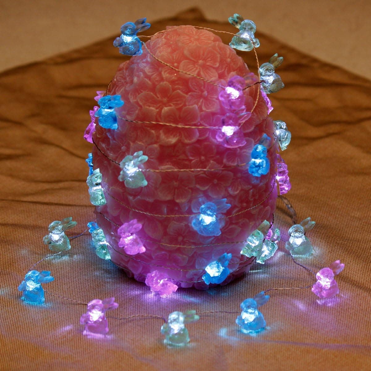 Impress Life Easter Rabbit Bunny String Lights with Remote thumbnail 4