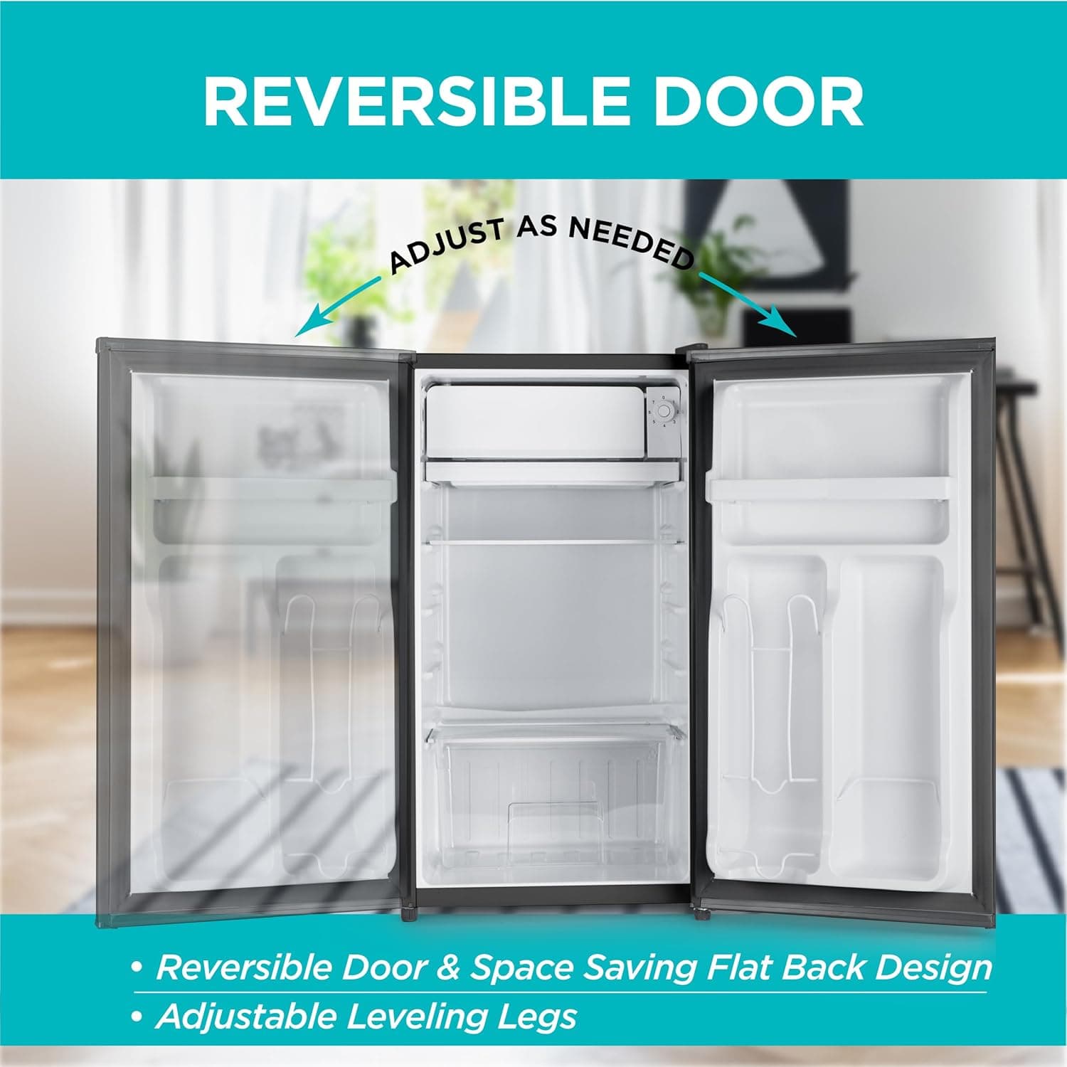 BLACK+DECKER BCRK32B 3.2 Cu.Ft Compact Refrigerator thumbnail 5