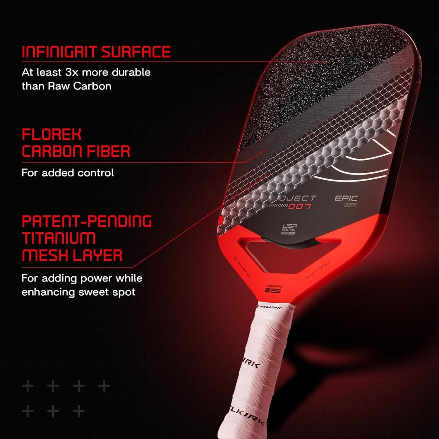 Selkirk LUXX Control Air Pickleball Paddle thumbnail 5