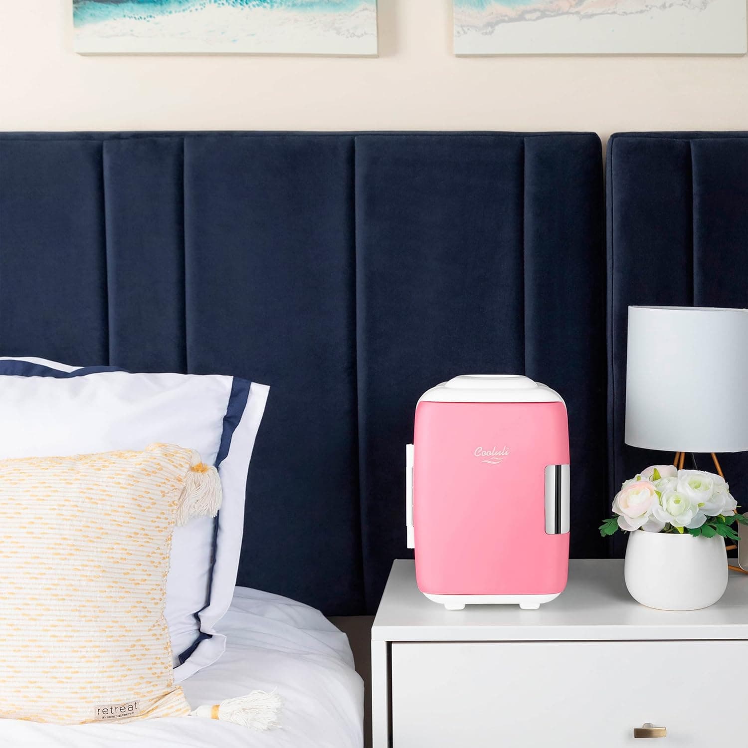 Cooluli Classic 4L Mini Fridge (Pink) thumbnail 5