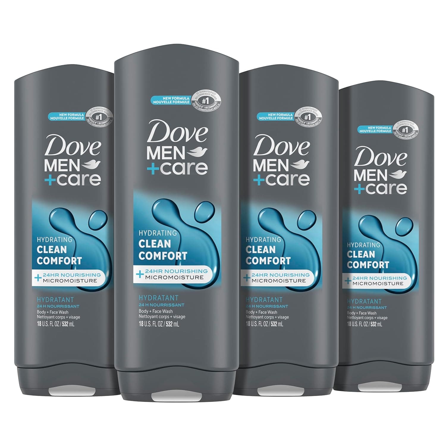 Dove Men+Care Clean Comfort Body Wash - image 1