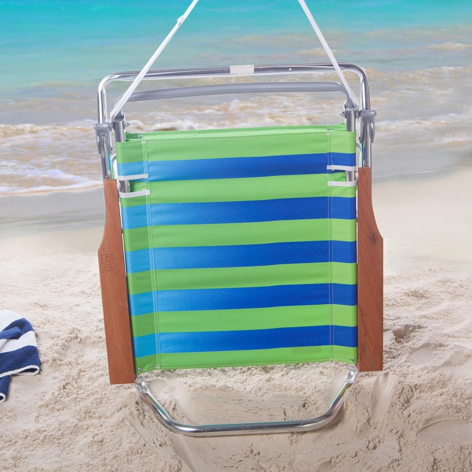 Rio Beach Classic 5-Position Lay Flat Beach Chair thumbnail 3