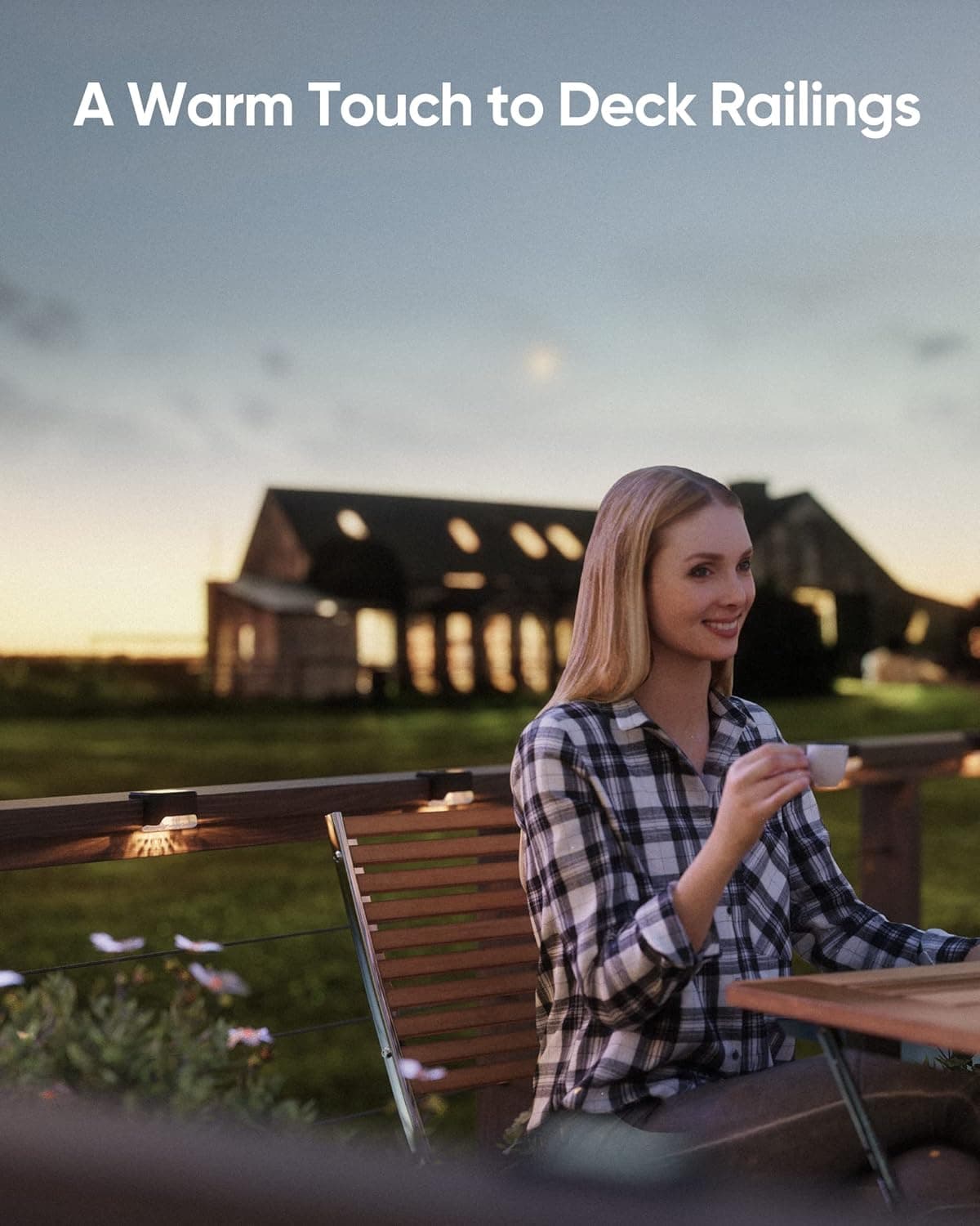 JACKYLED Solar Deck Lights 16 Pack thumbnail 4