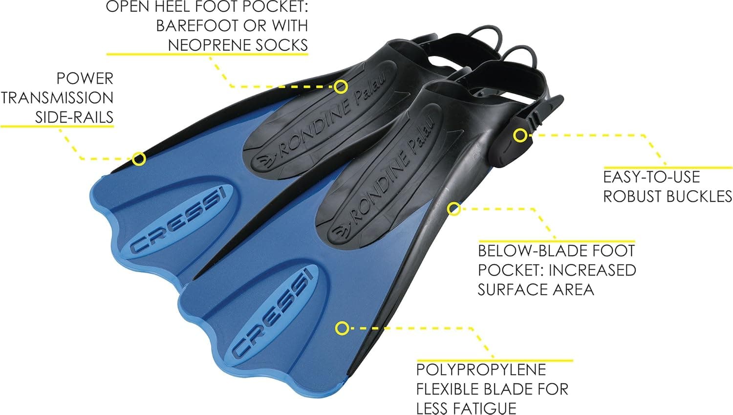 Cressi Palau SAF Snorkel Set thumbnail 2