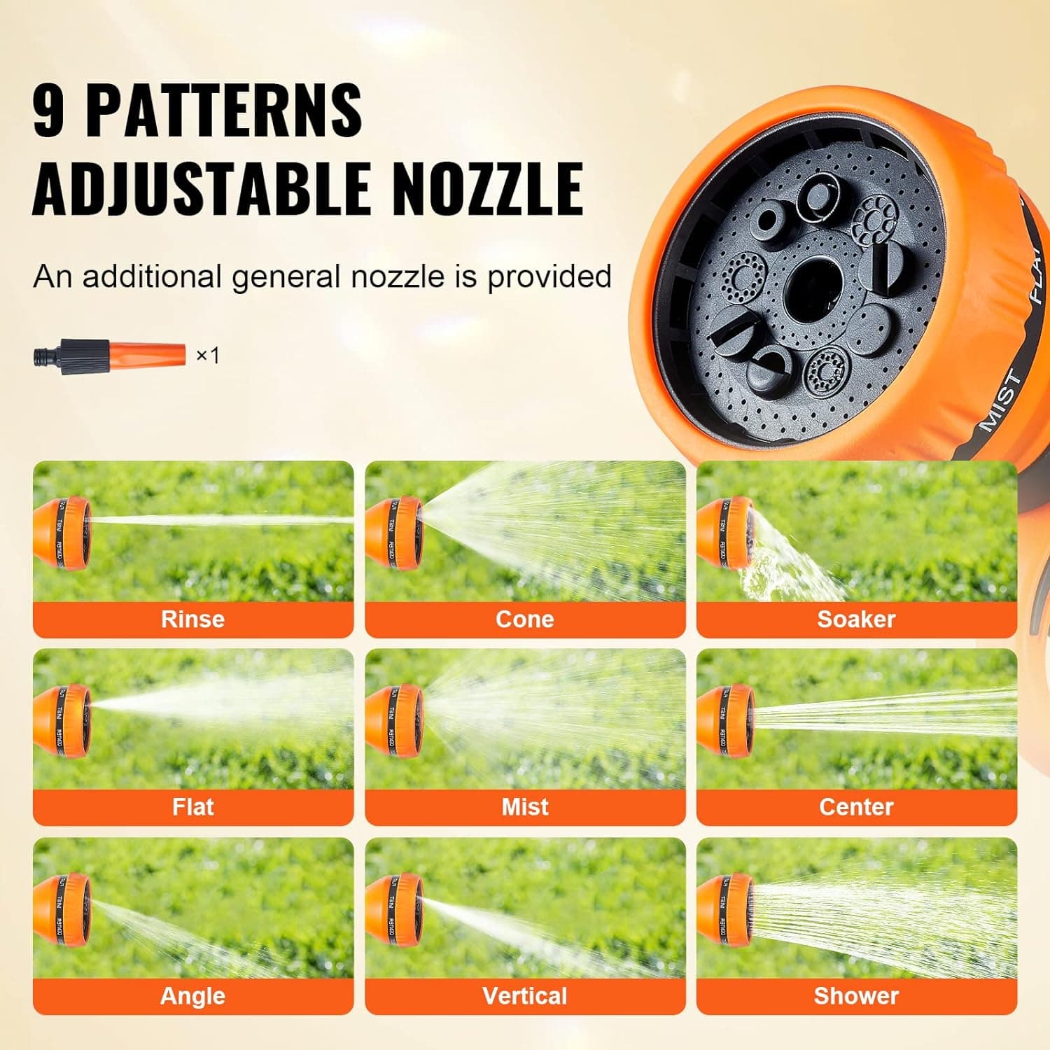 VEVOR Retractable Garden Hose Reel 1/2 in x 100 ft thumbnail 5