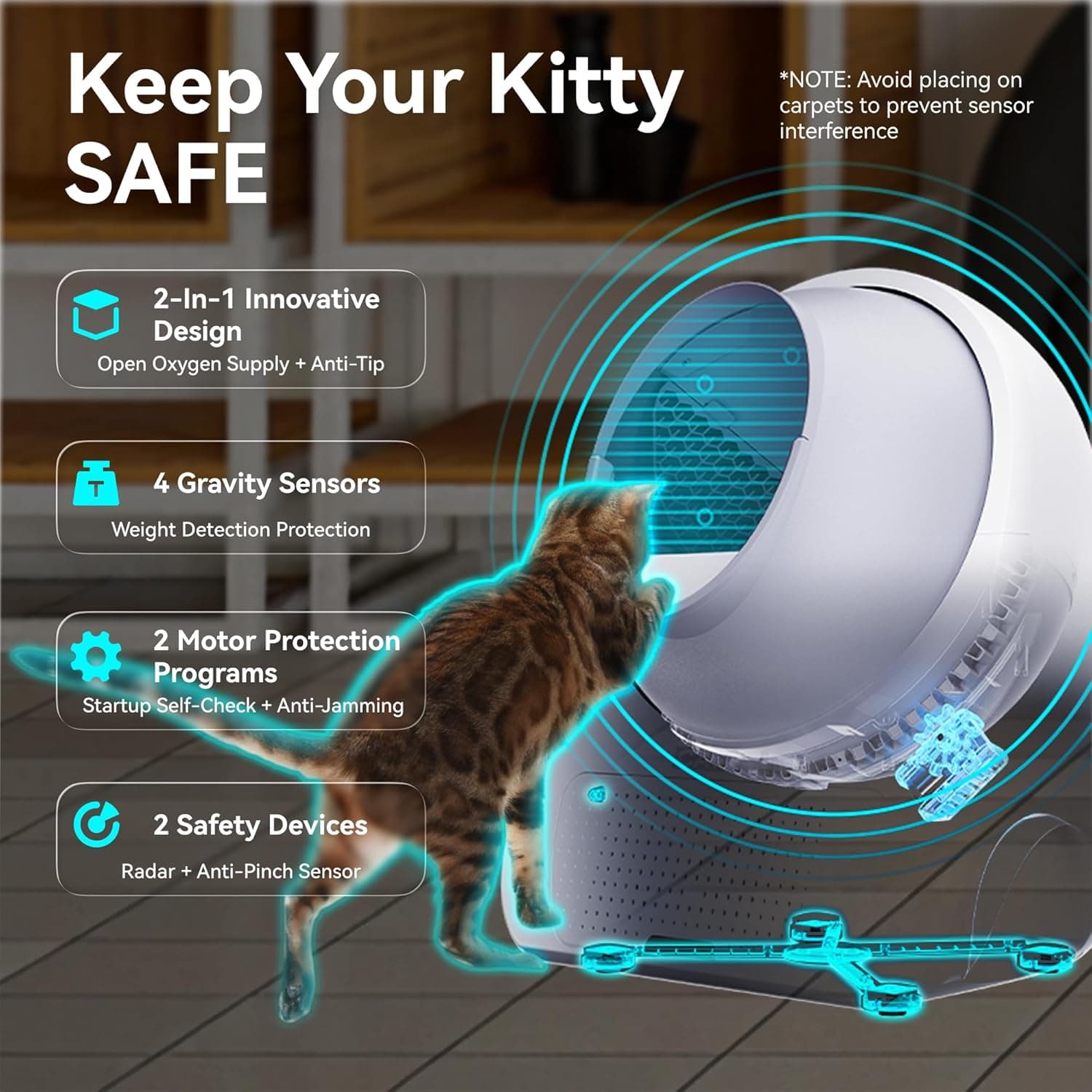 CATLINK Scooper Luxury Pro-X Self-Cleaning Litter Box thumbnail 2