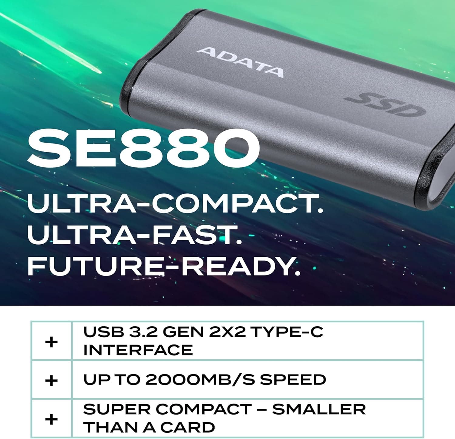 ADATA SE880 Portable SSD (1TB) thumbnail 2