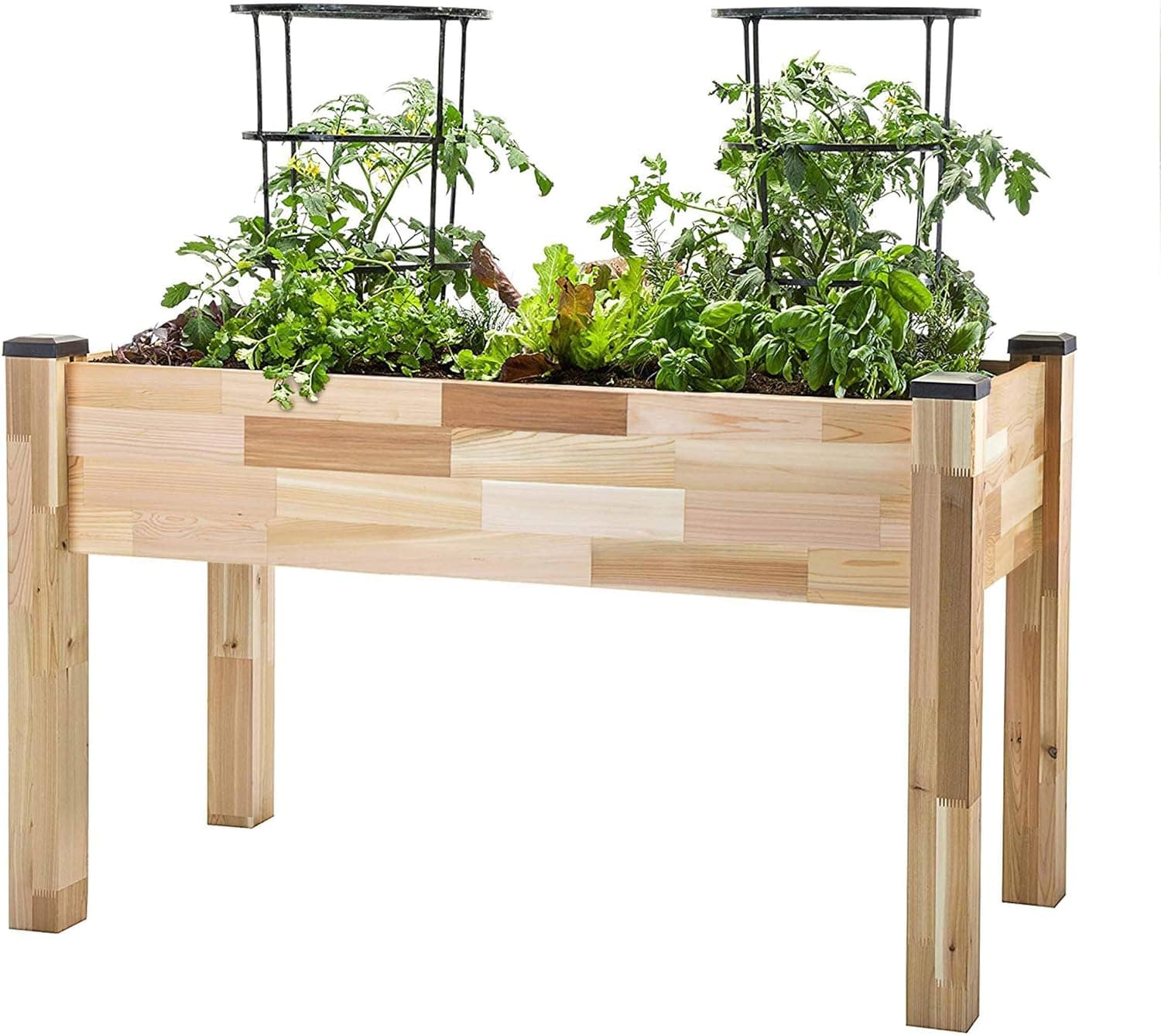 CedarCraft Elevated Cedar Planter (23" x 49" x 30") - image 1