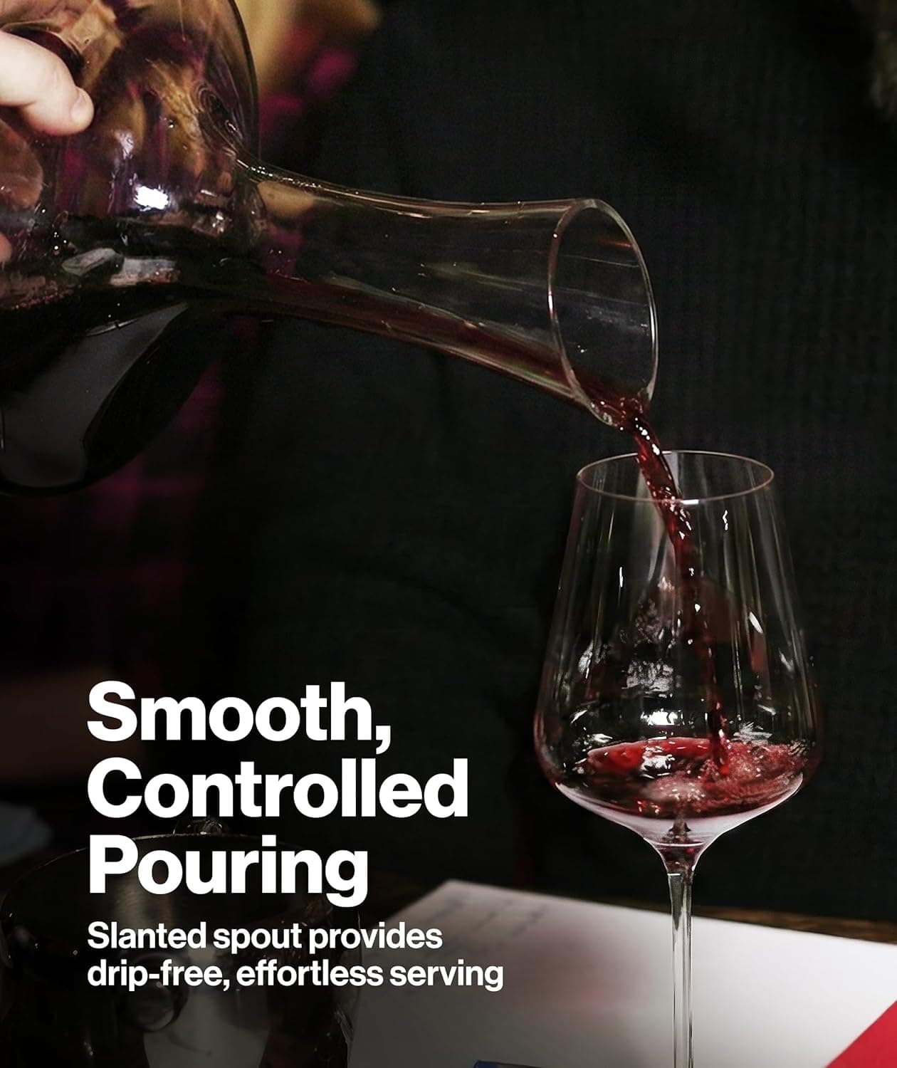 Le Chateau Wine Decanter with Aerator thumbnail 4