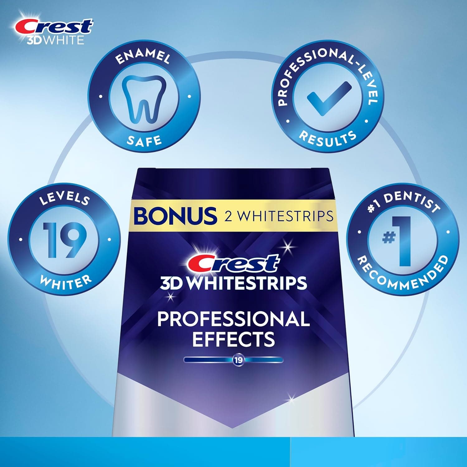 Crest 3D Whitestrips Glamorous White thumbnail 4