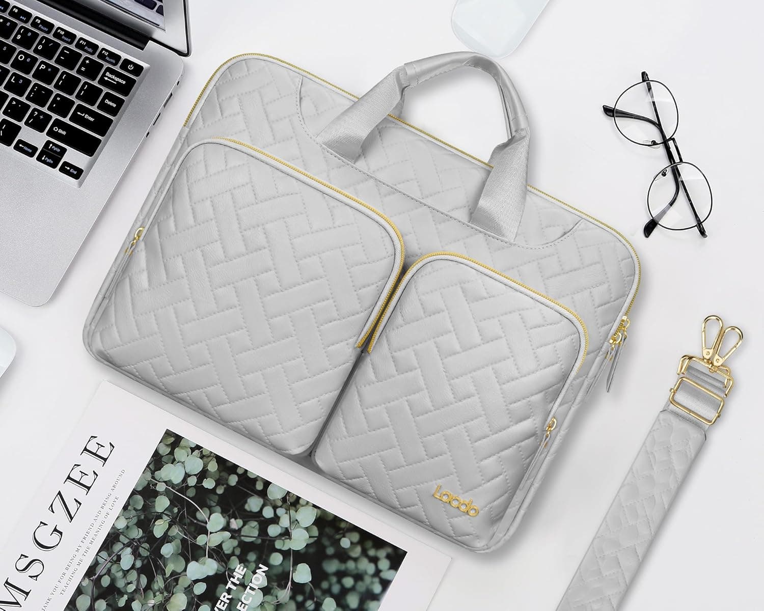 Lacdo 360 Protective Laptop Shoulder Bag 15-15.6 Inch thumbnail 3