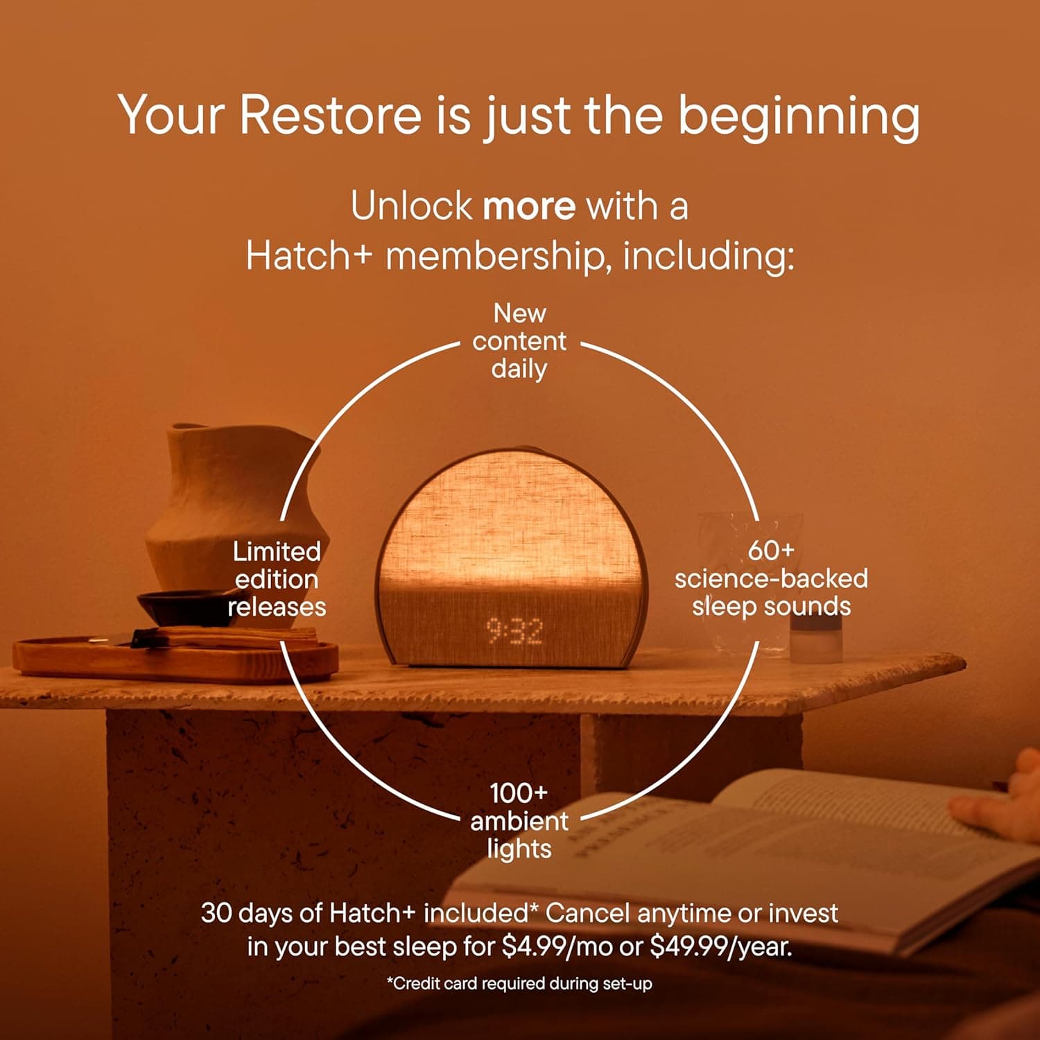 Hatch Restore 3 Sunrise Alarm Clock thumbnail 3