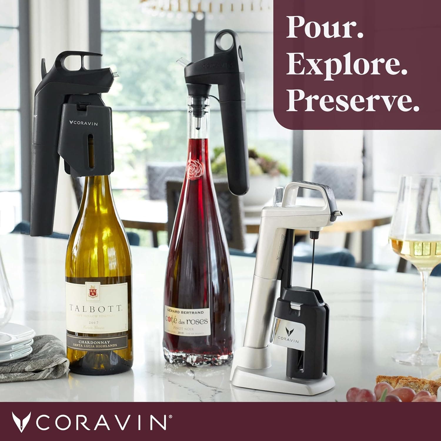 Coravin Timeless Three Plus Wine Preservation System thumbnail 2