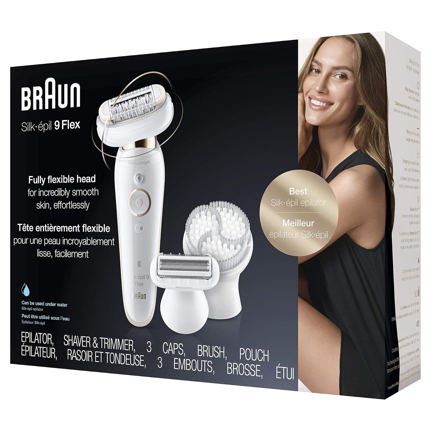 Braun Epilator Silk-épil 9 9-030 with Flexible Head thumbnail 3