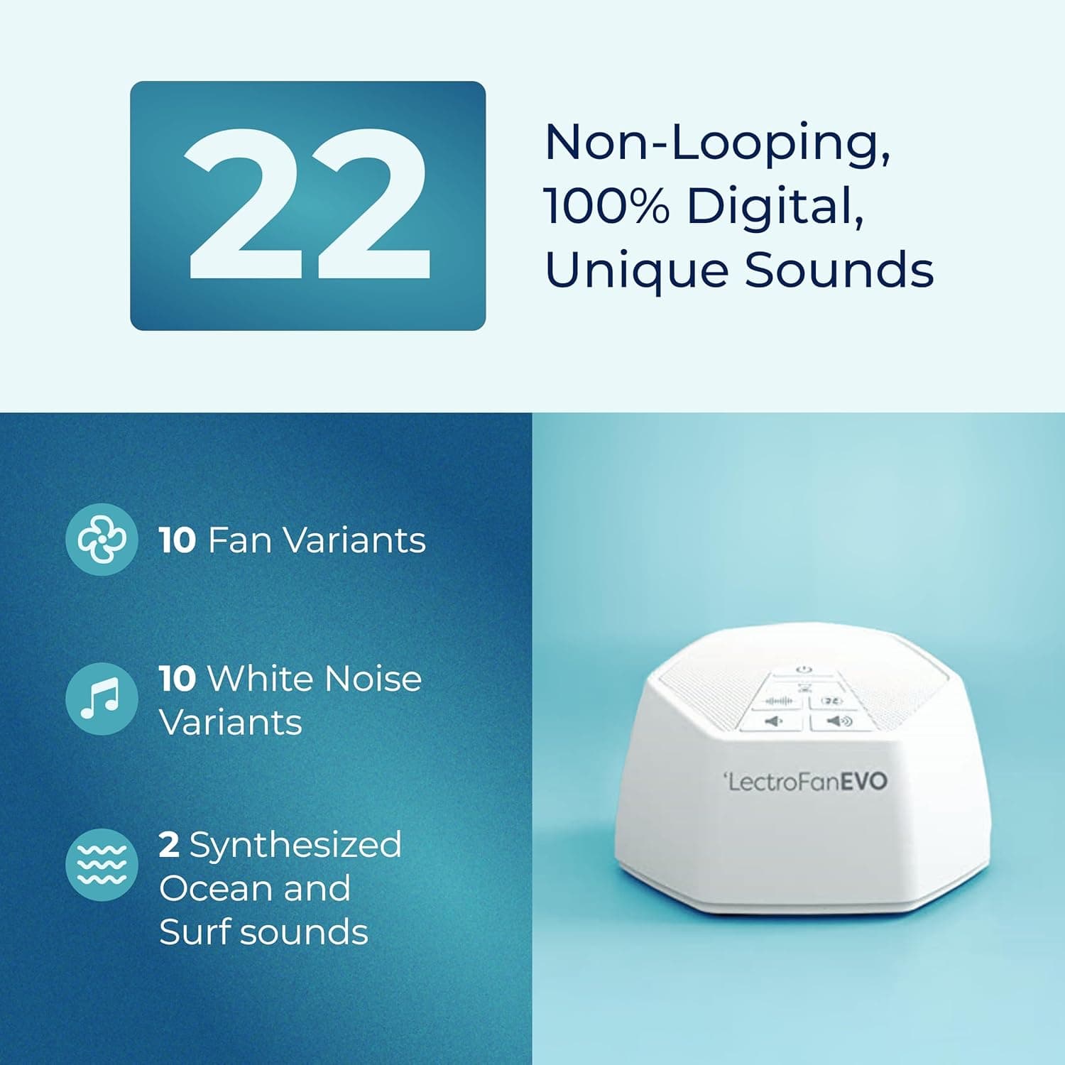 LectroFan EVO White Noise Machine thumbnail 3