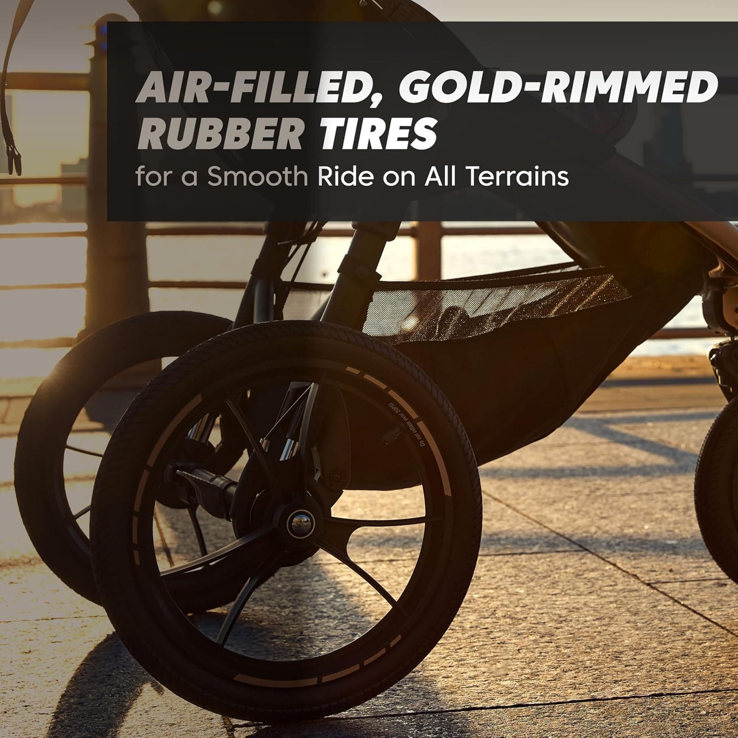 Baby Jogger Summit X3 3-Wheel Jogging Stroller thumbnail 3