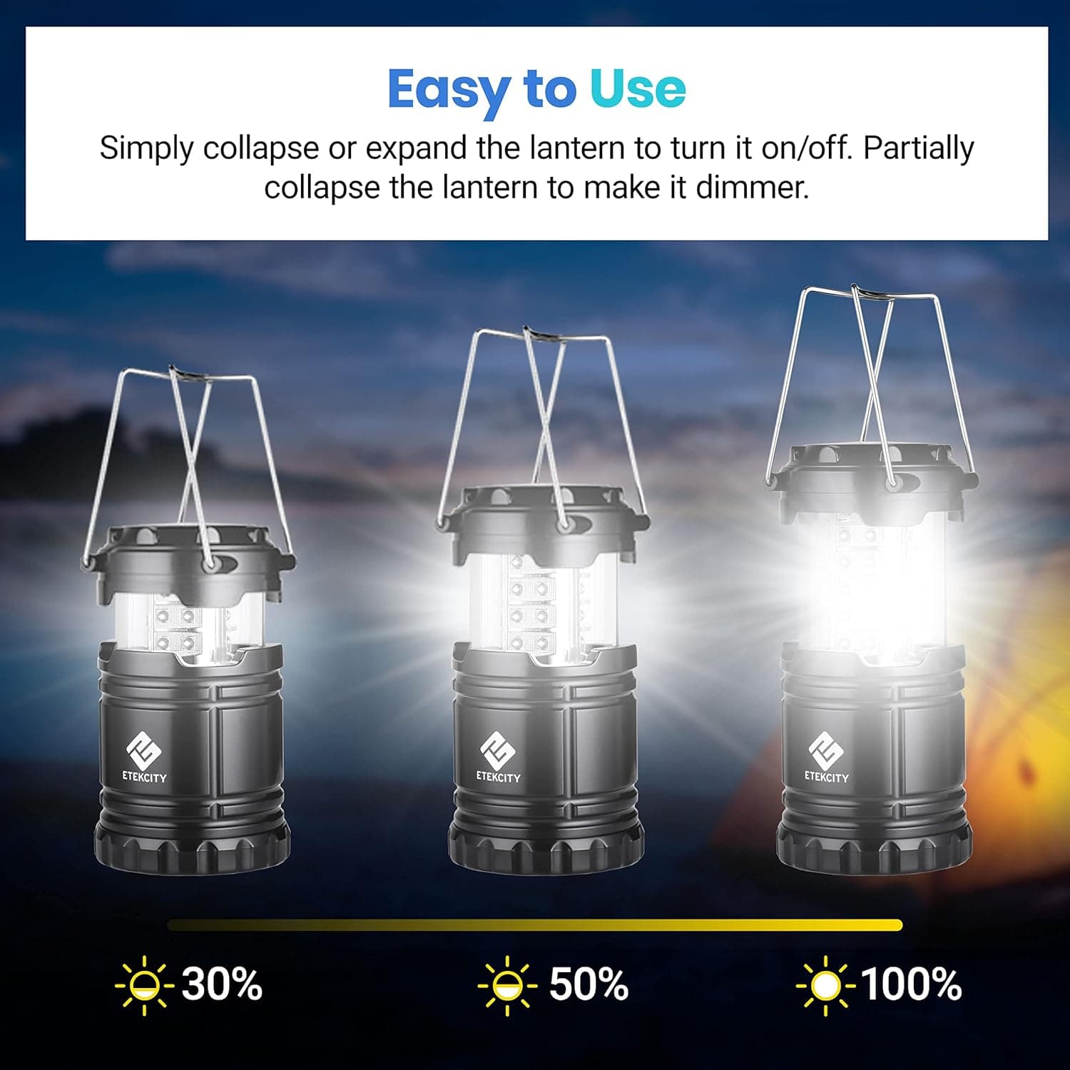 Etekcity Camping Lantern 4-Pack thumbnail 4
