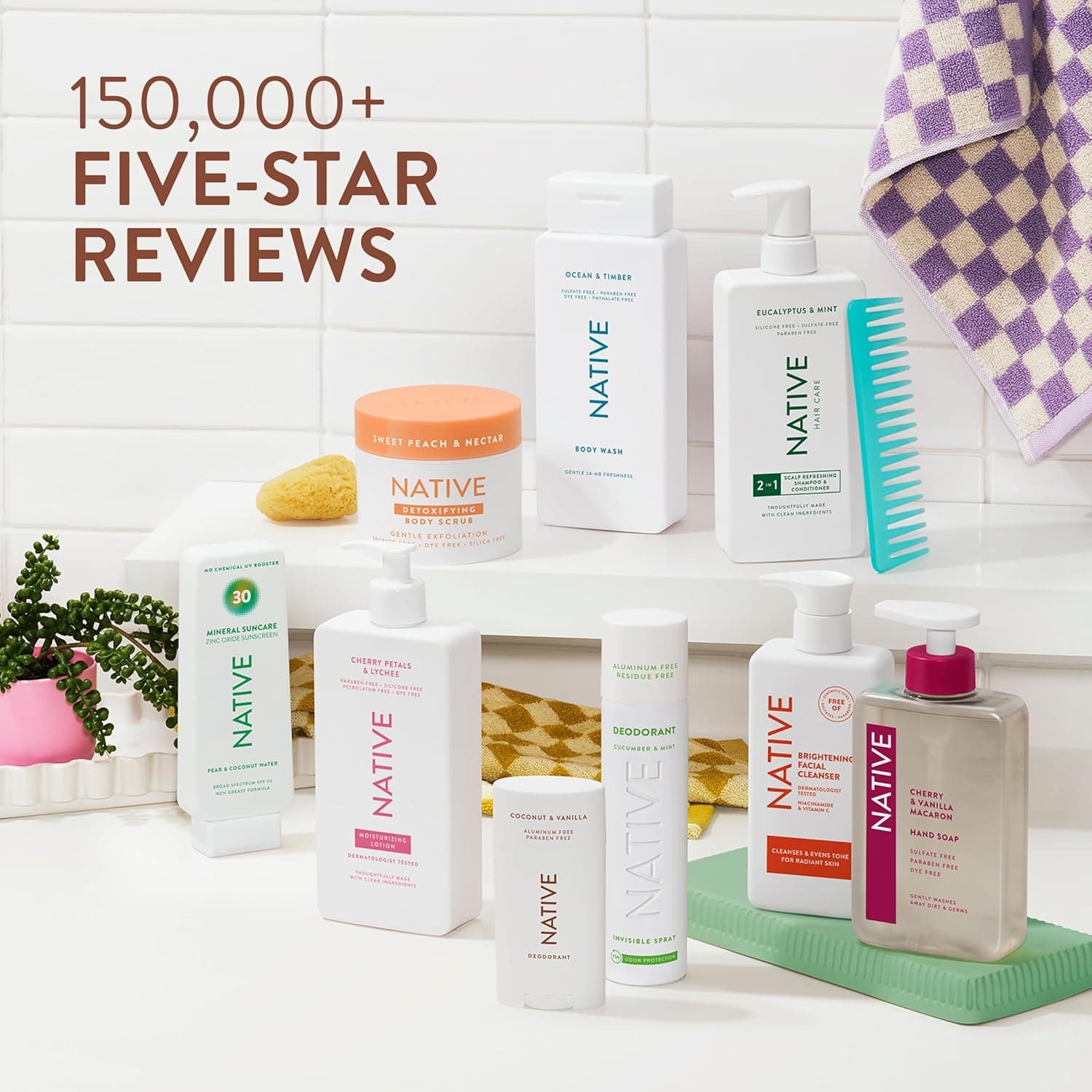 Native Detoxifying & Exfoliating Body Scrub - Coconut & Vanilla thumbnail 5