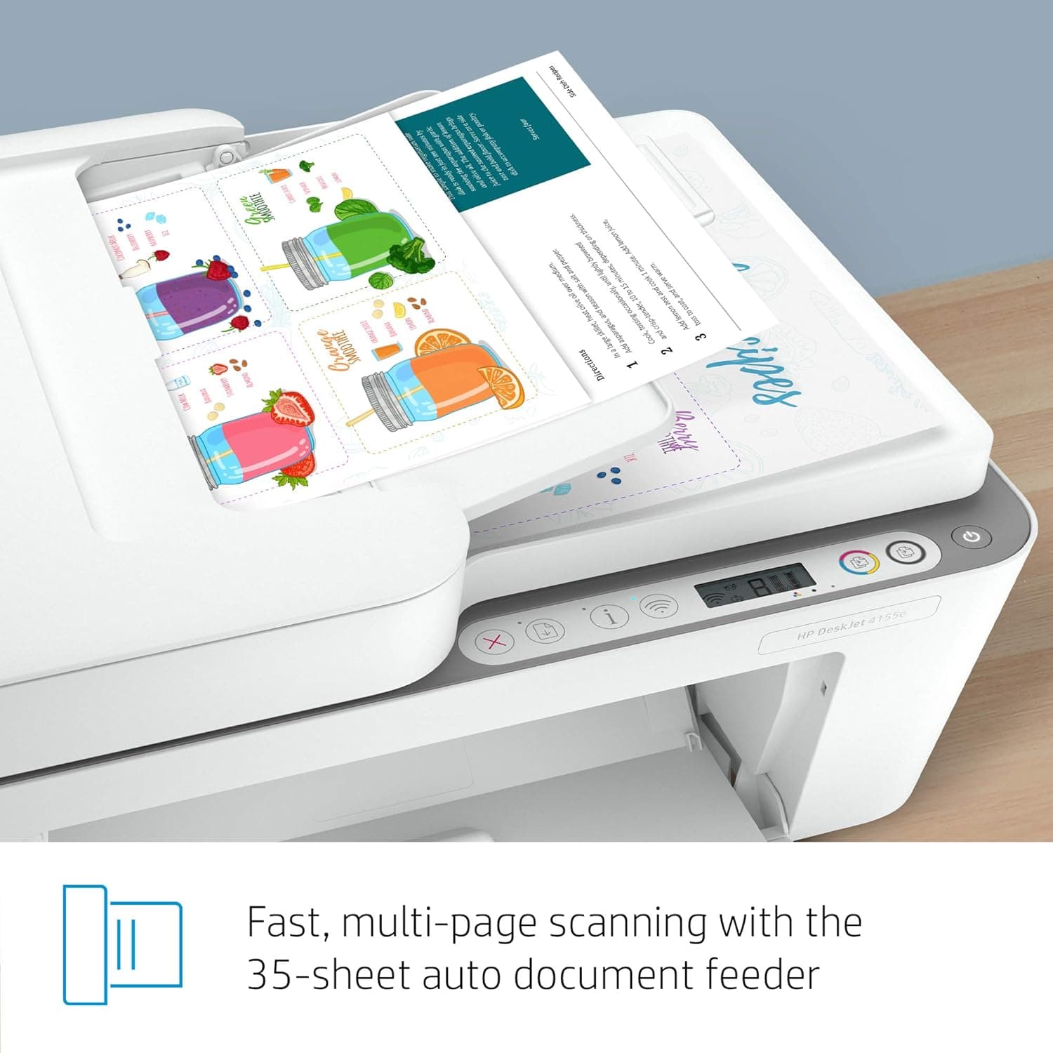 HP DeskJet 4155e All-in-One Printer thumbnail 5