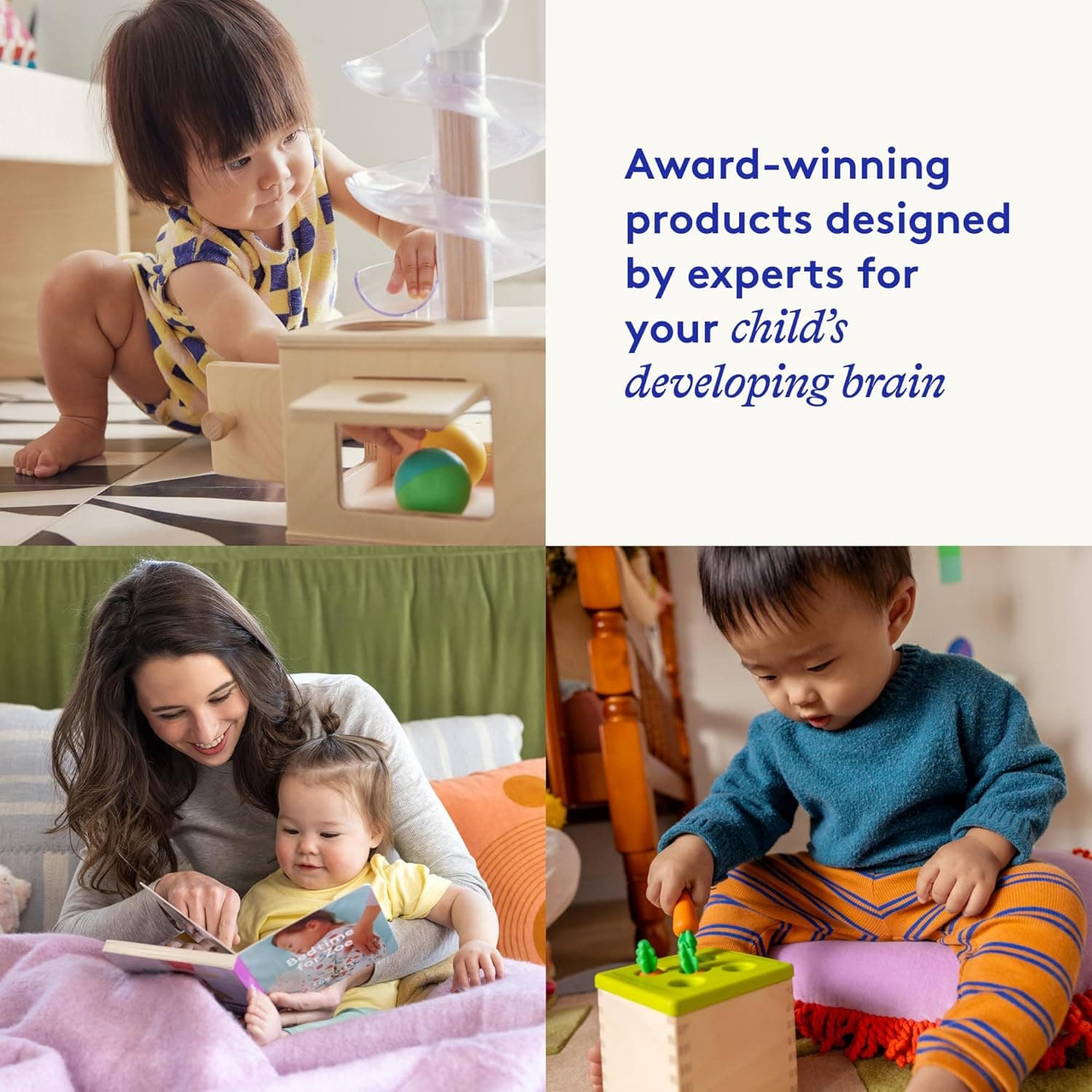 Lovevery The Babbler Play Kit (Montessori Birthday Kit for 1 Year Old) thumbnail 3