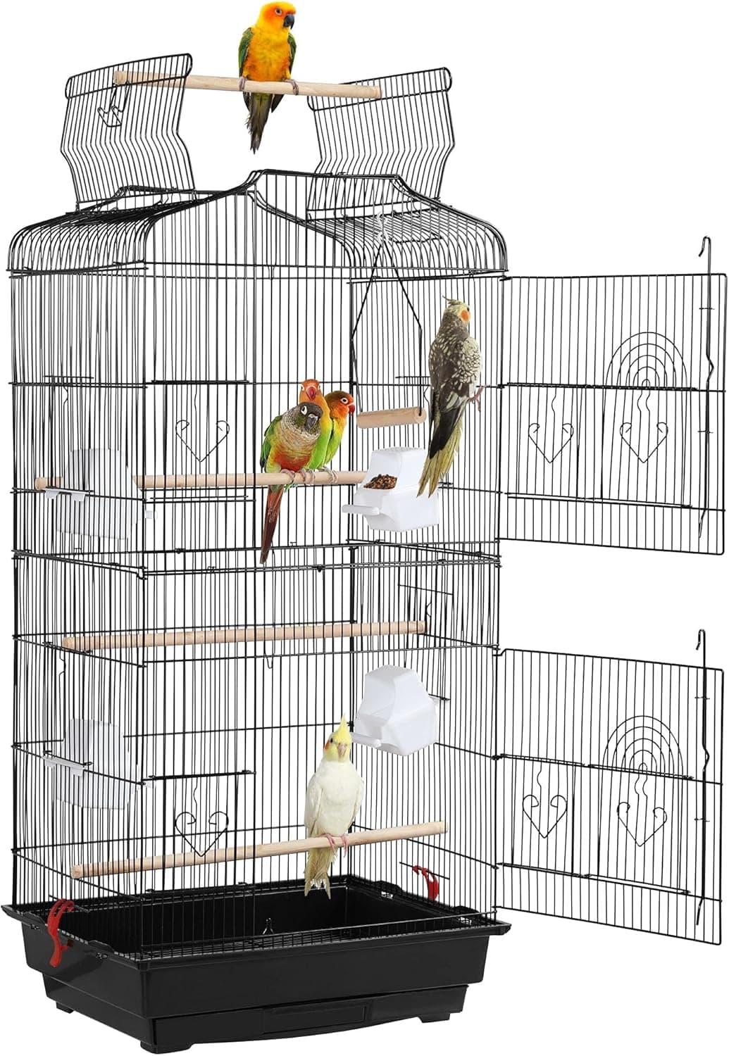 Yaheetech 41-Inch Open Top Medium Bird Cage - image 1