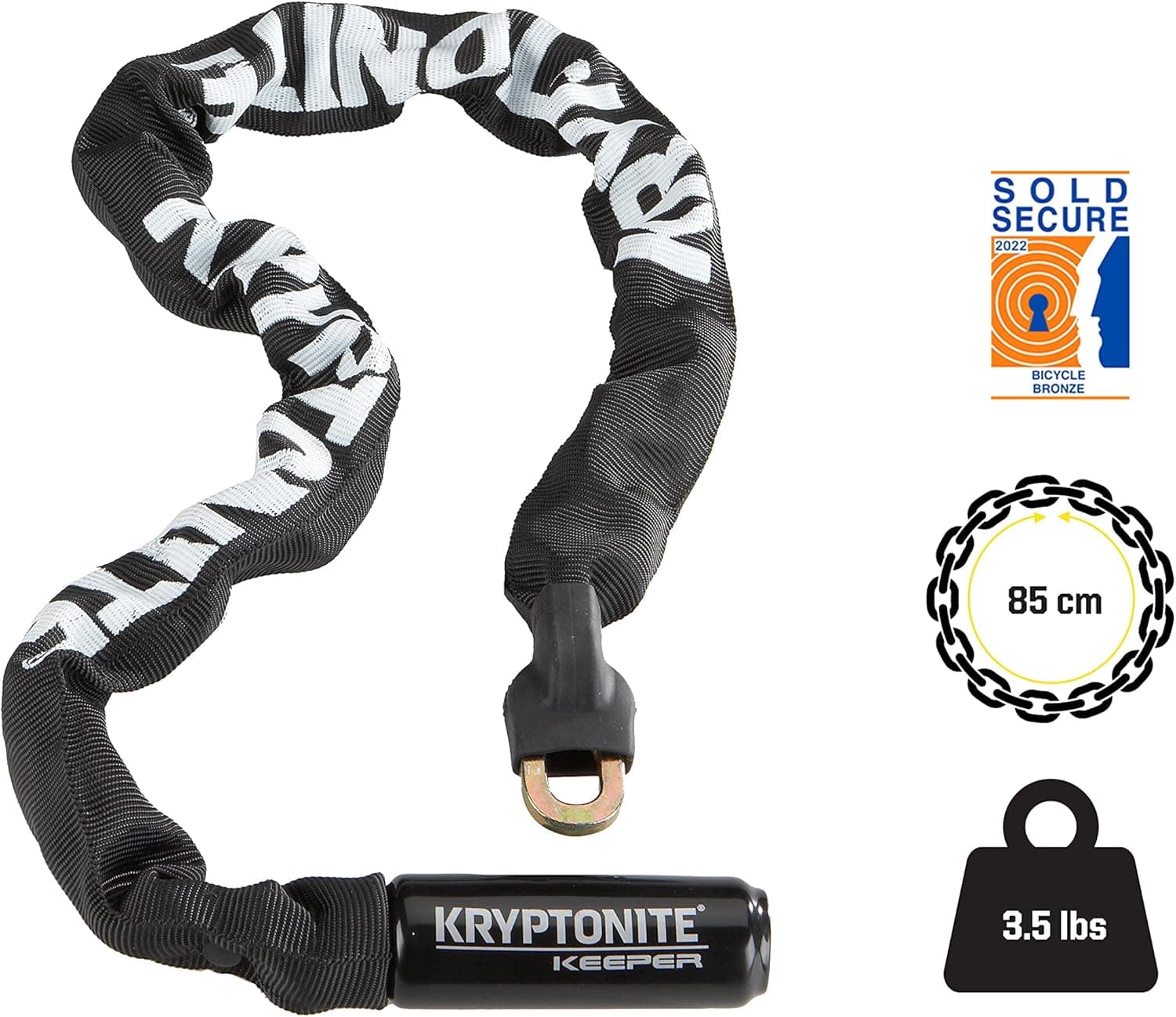Kryptonite Keeper 785 Chain Lock thumbnail 4