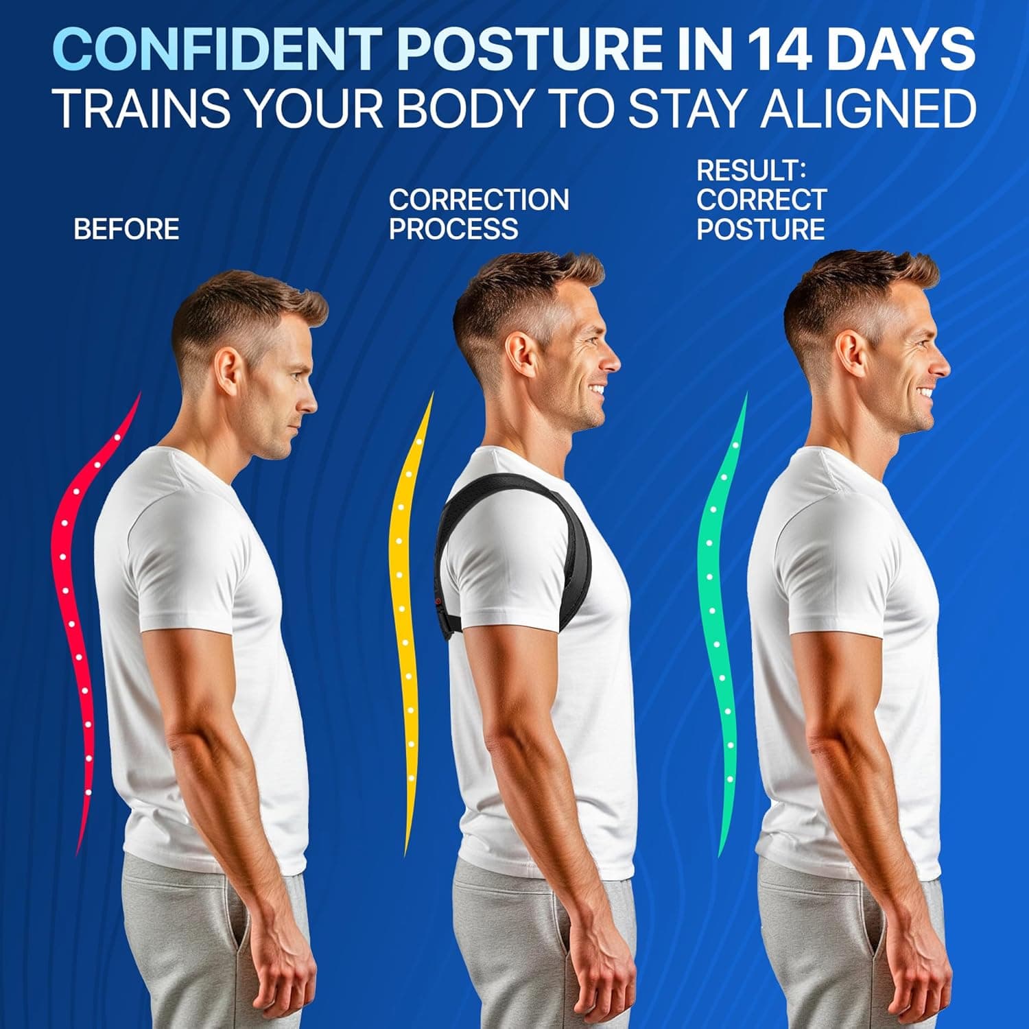LERAMED Posture Corrector for Men and Women thumbnail 2