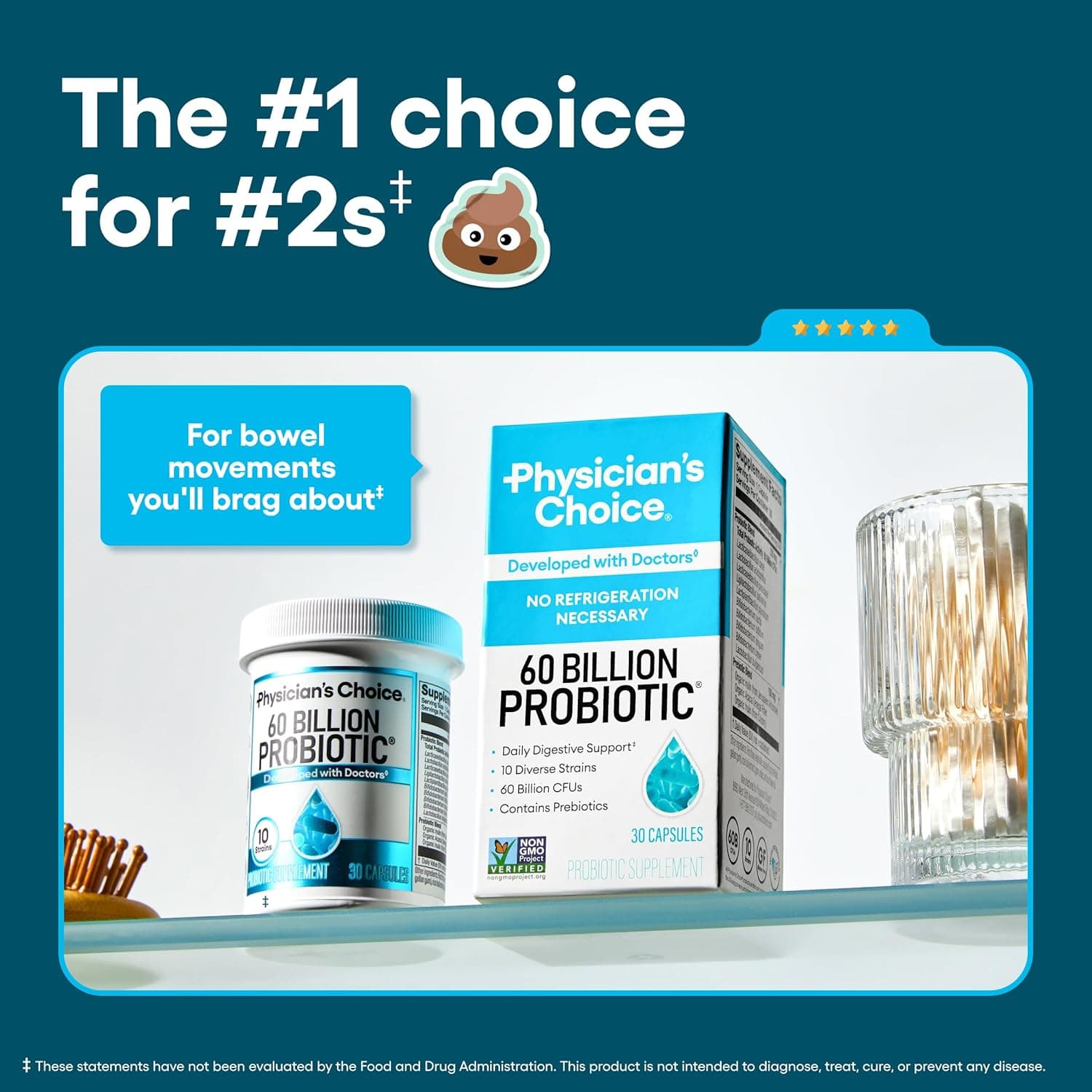 Physician's Choice 60 Billion Probiotic thumbnail 2