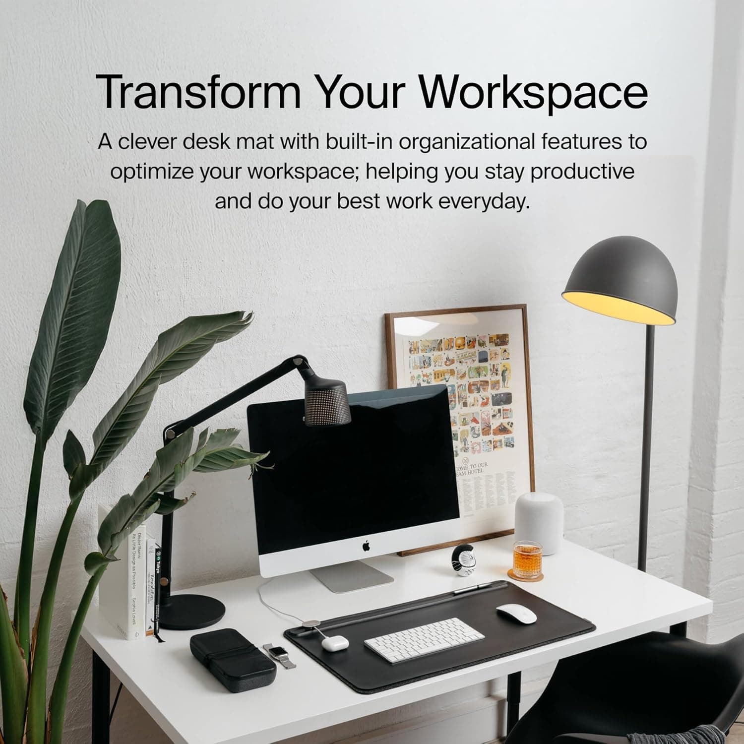 Orbitkey Desk Mat (Medium, Vegan Leather) thumbnail 2